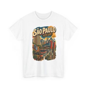 São Paulo City Life Graphic T-Shirt