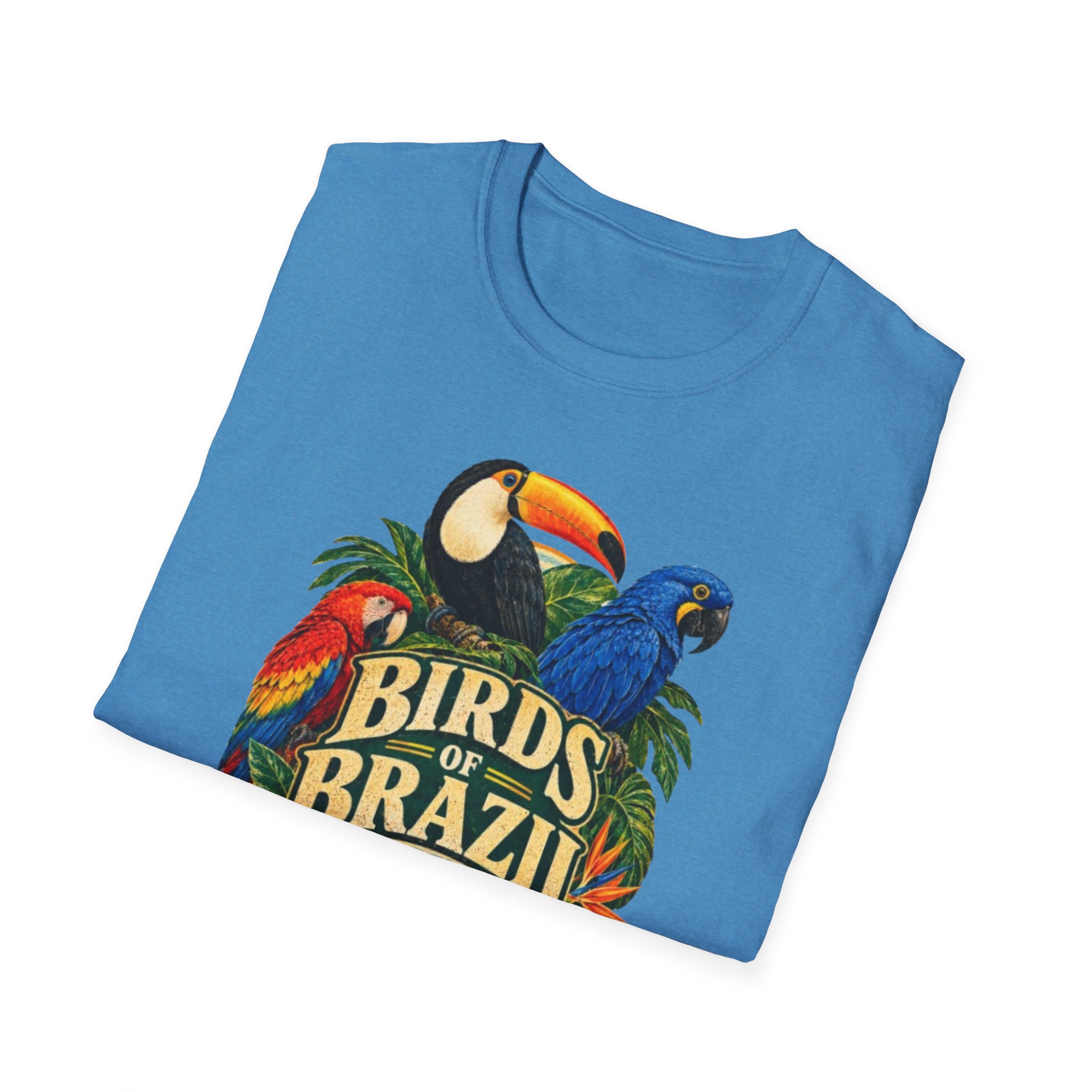 Birds of Brazil Tropical Bird T-Shirt - Image 20