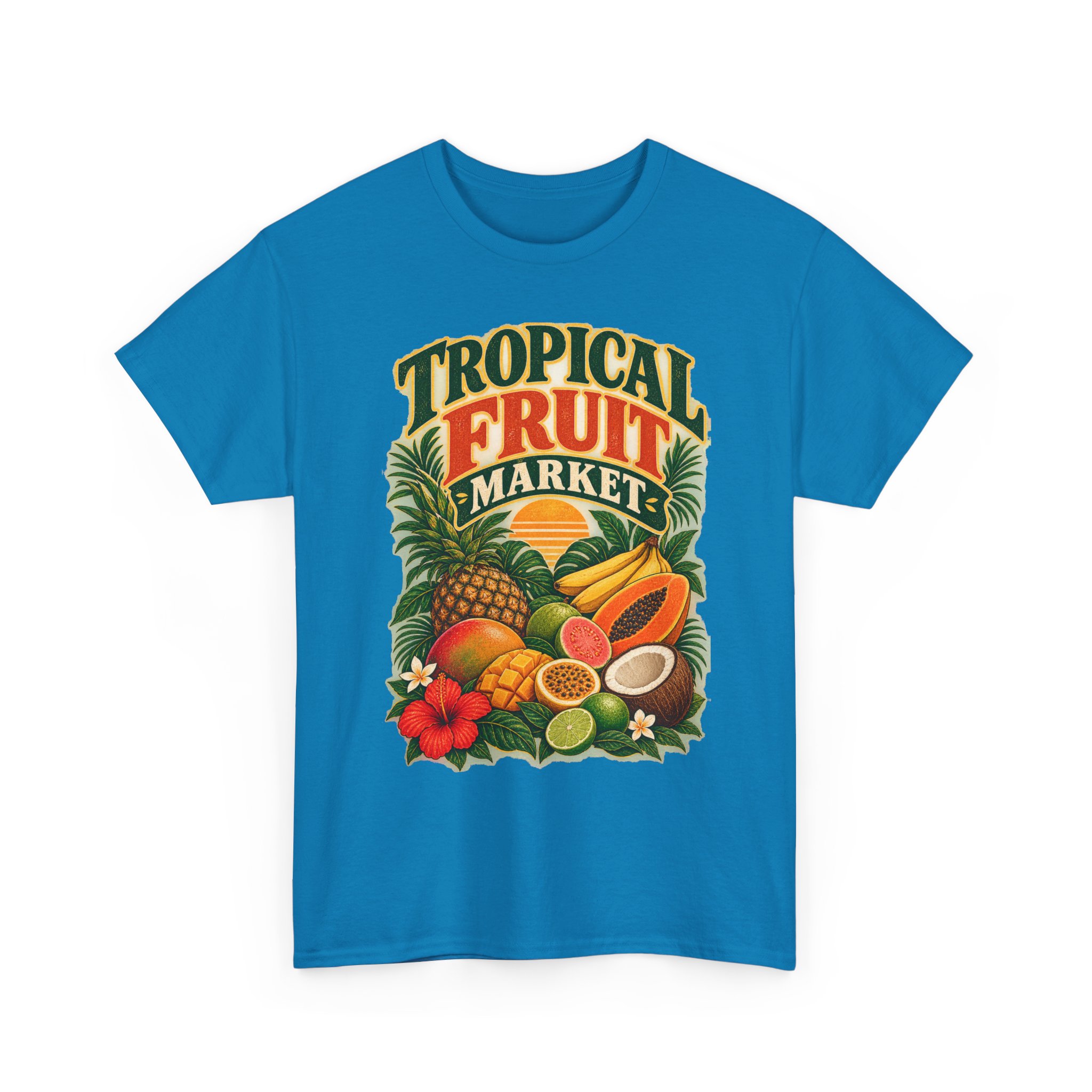 Tropical Fruit Market Graphic T-Shirt - Image 13