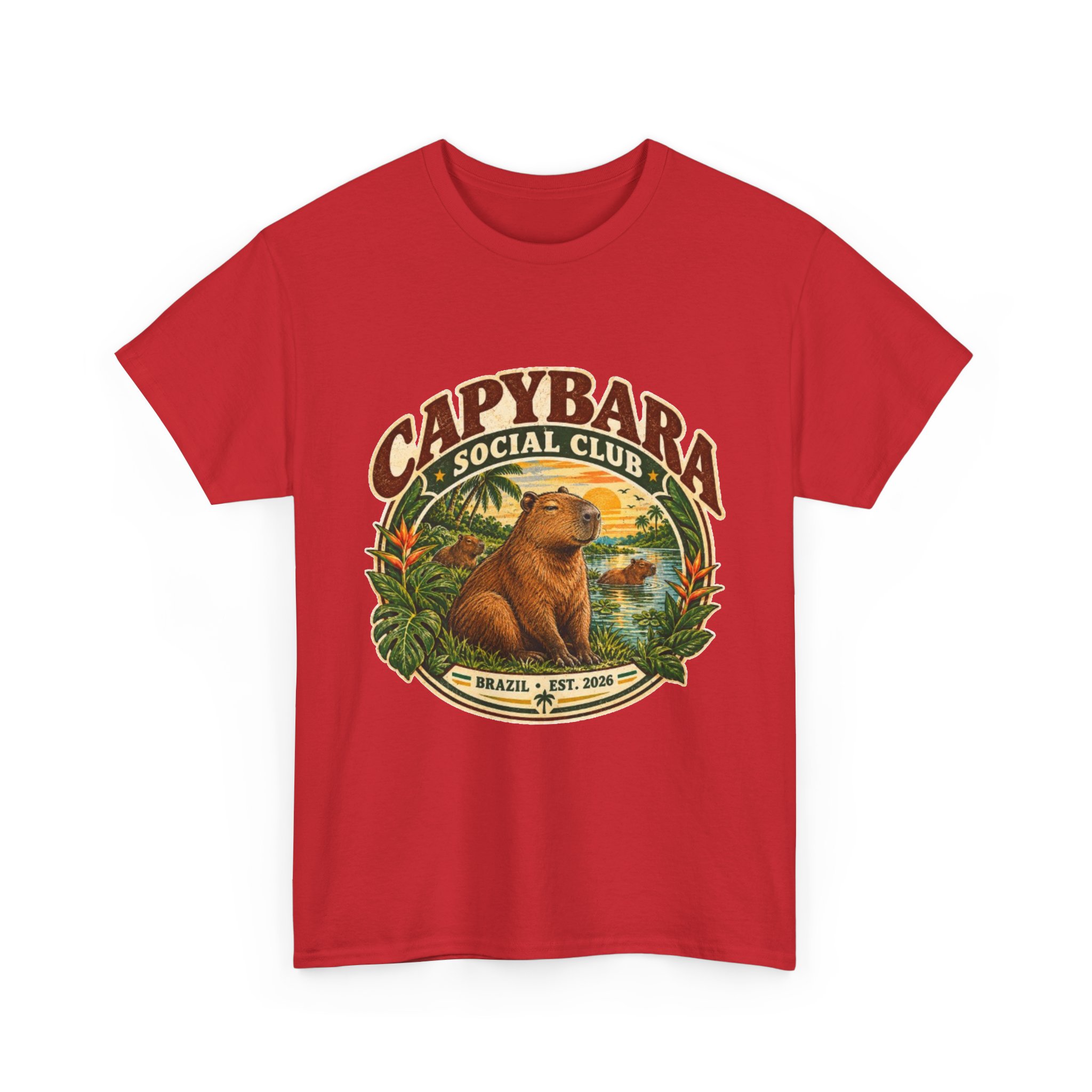 Capybara Social Club Graphic T-Shirt - Image 21