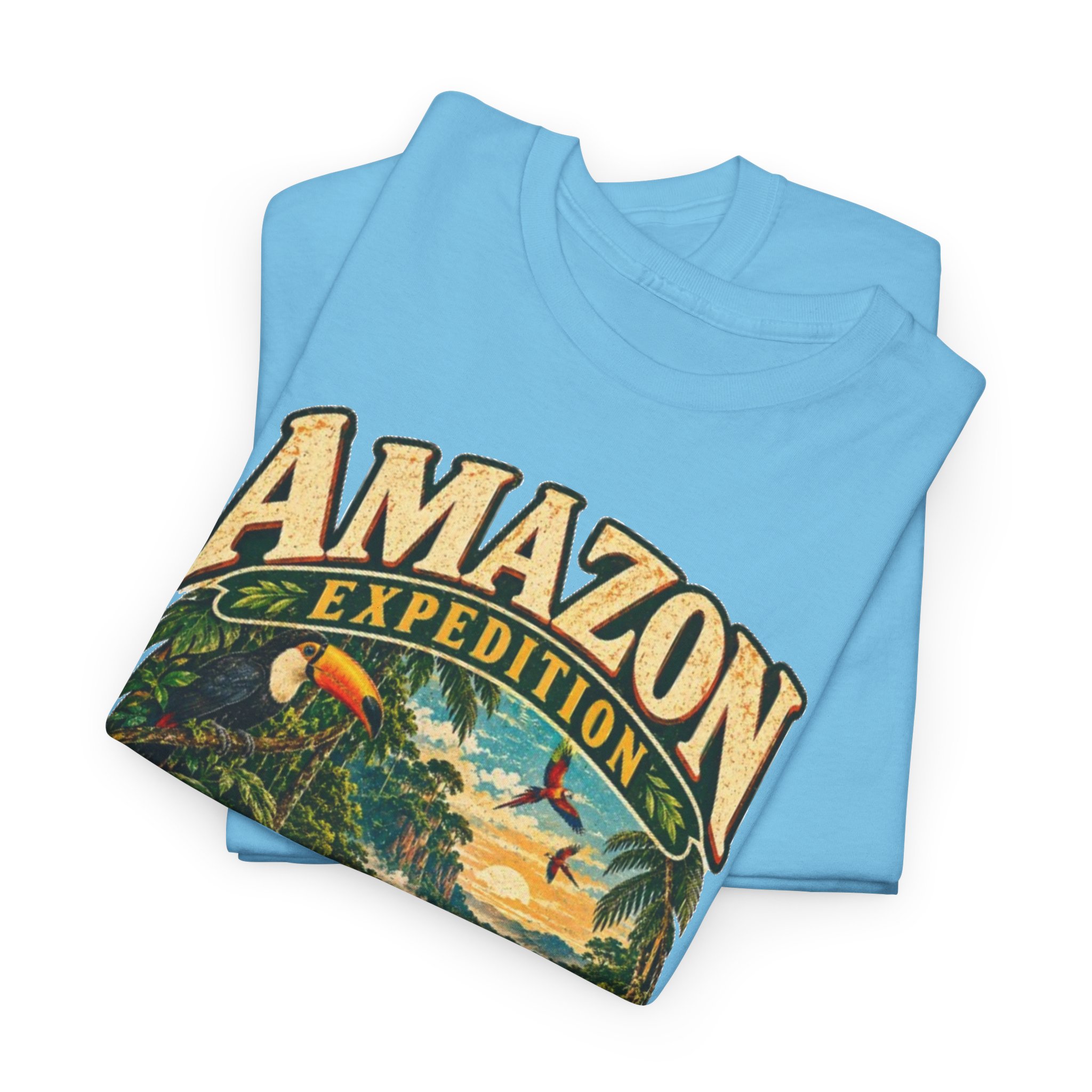 Amazon Expedition Wildlife Adventure T-Shirt - Image 19