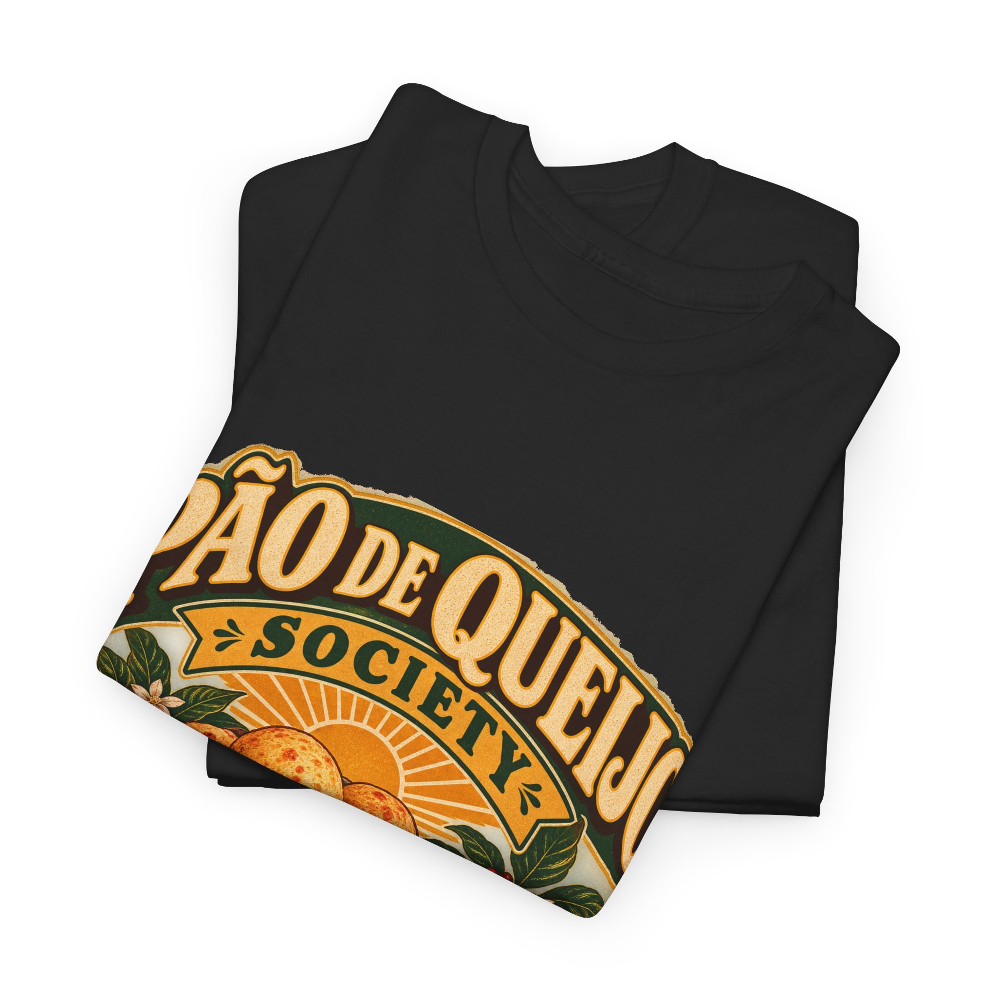 Pão de Queijo & Society Brazilian Cheese Bread Graphic Tee - Image 7