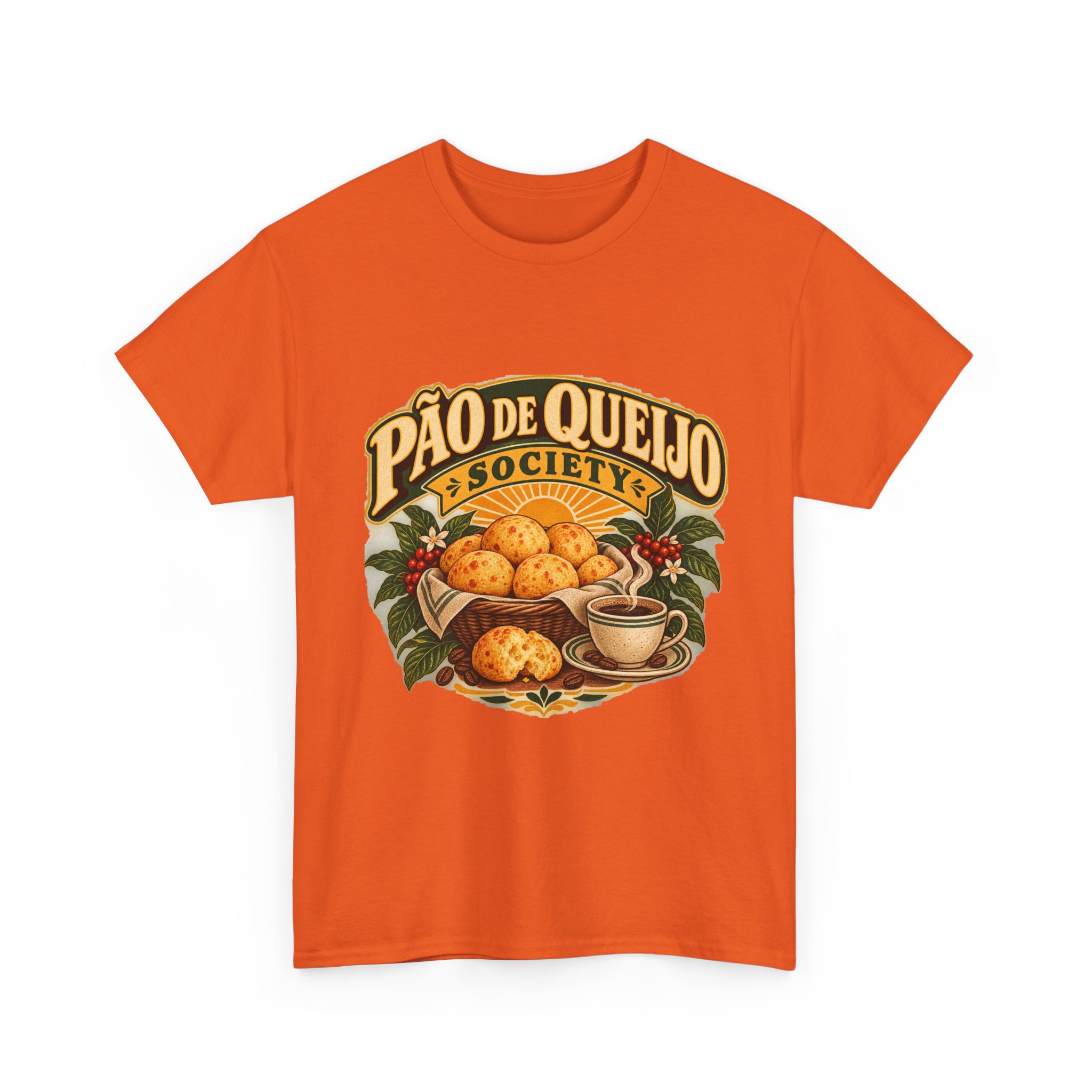 Pão de Queijo & Society Brazilian Cheese Bread Graphic Tee - Image 13
