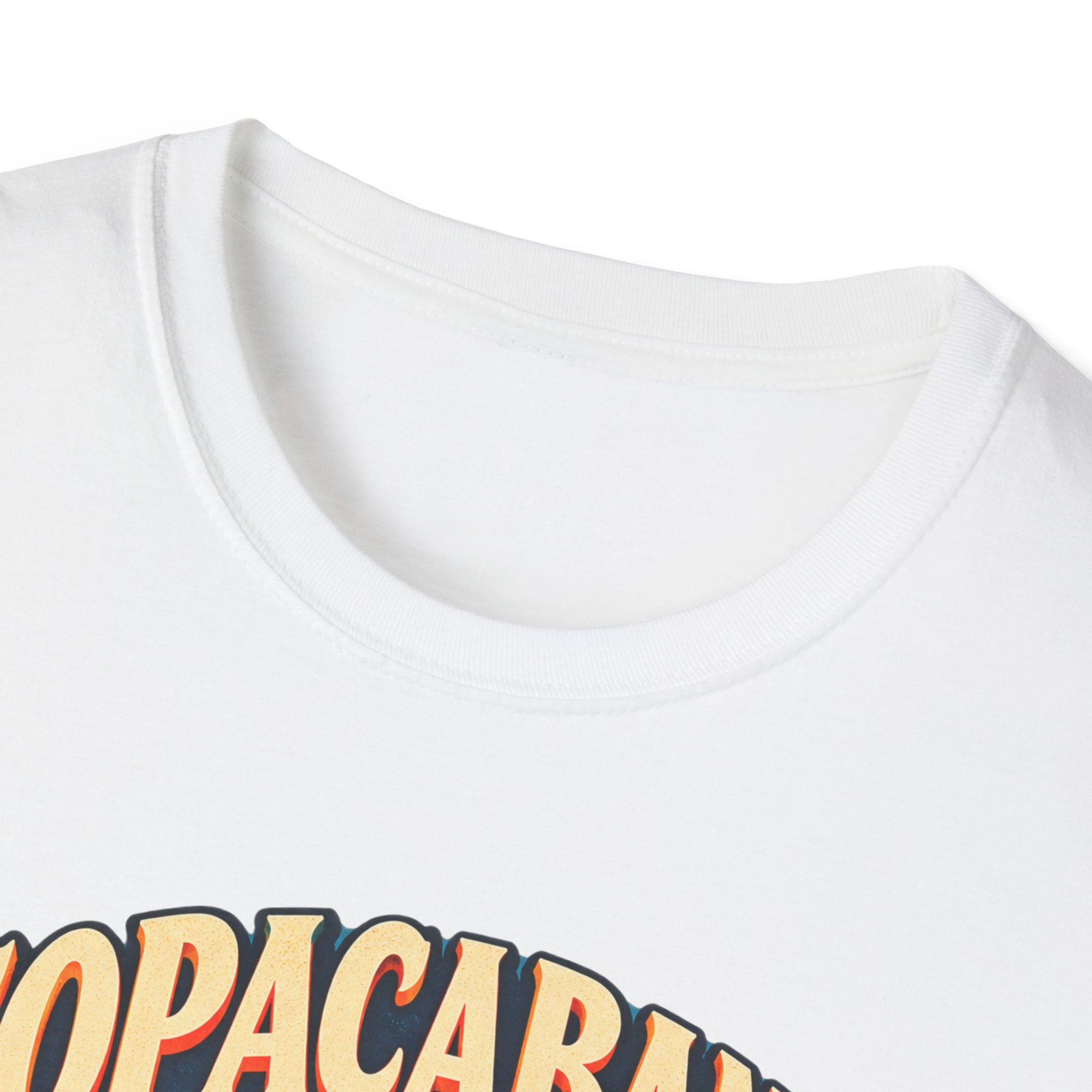 Copacabana Beach Club Tropical Vintage T-Shirt - Image 3
