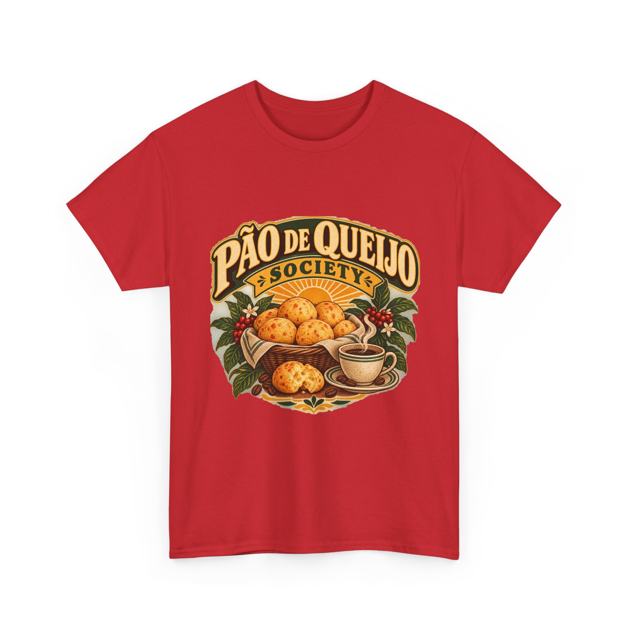 Pão de Queijo & Society Brazilian Cheese Bread Graphic Tee - Image 21
