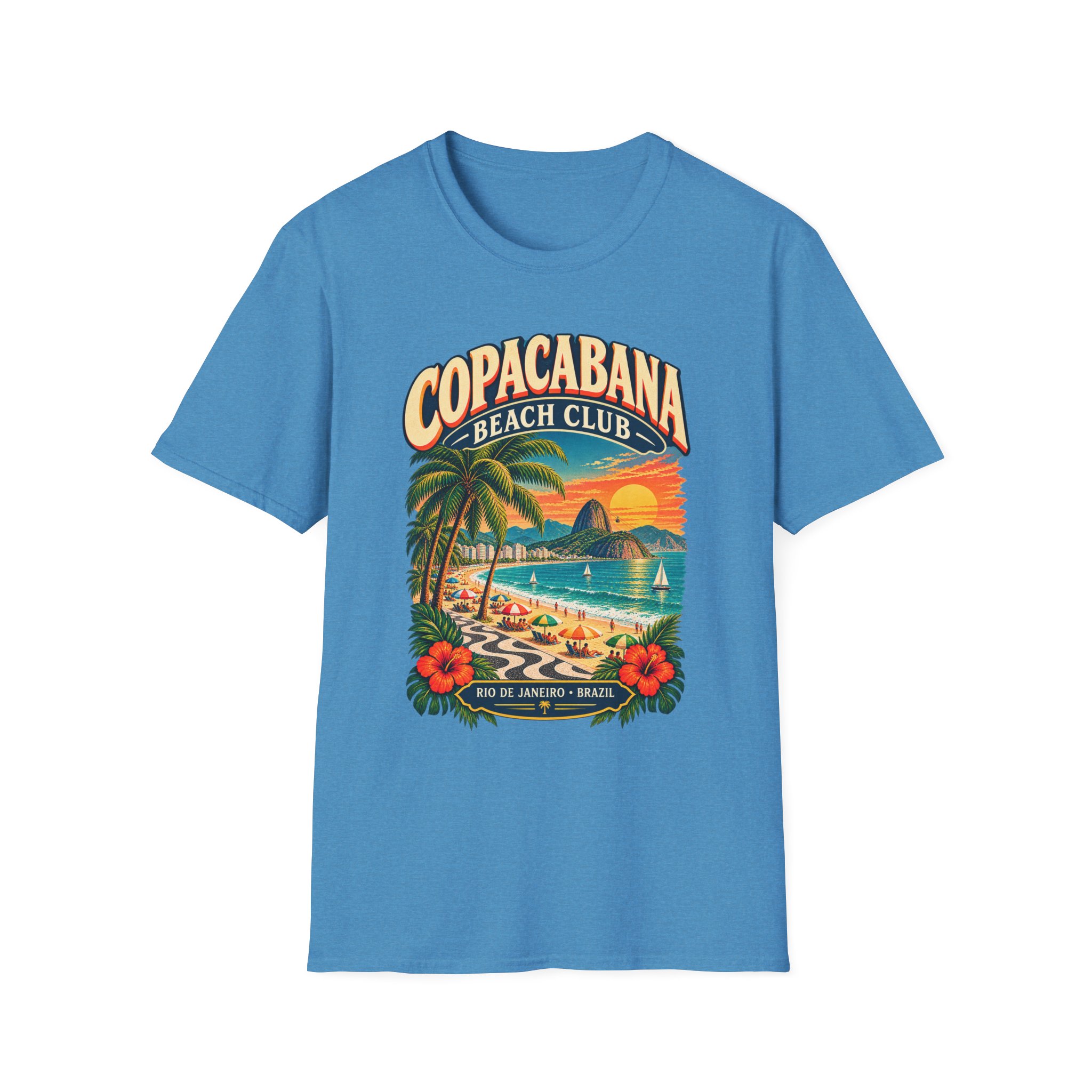 Copacabana Beach Club Tropical Vintage T-Shirt - Image 17