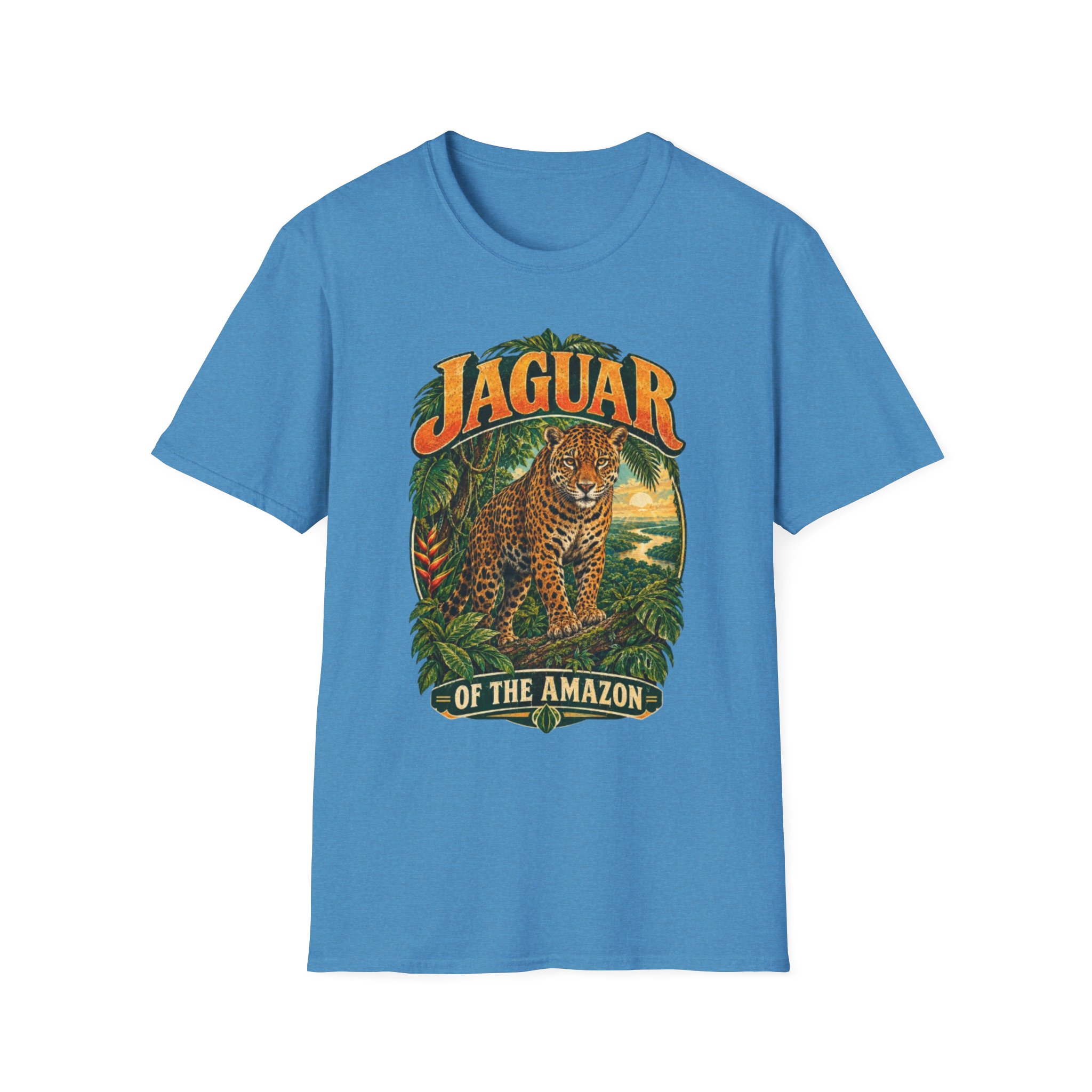 Jaguar of the Amazon Wildlife T-Shirt - Image 17