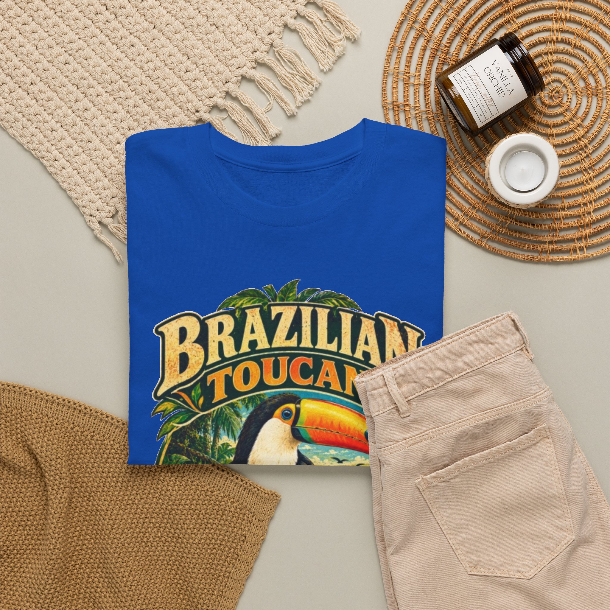 Brazilian Toucan Tropical Bird T-Shirt - Image 20