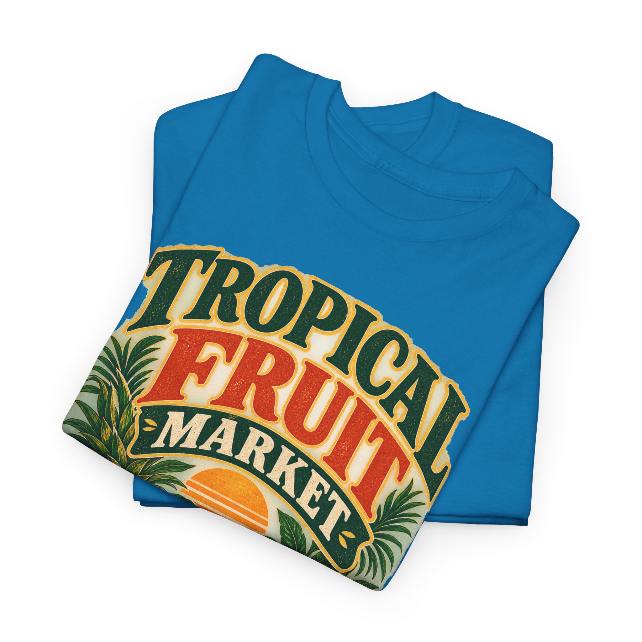 Tropical Fruit Market Graphic T-Shirt - Image 15