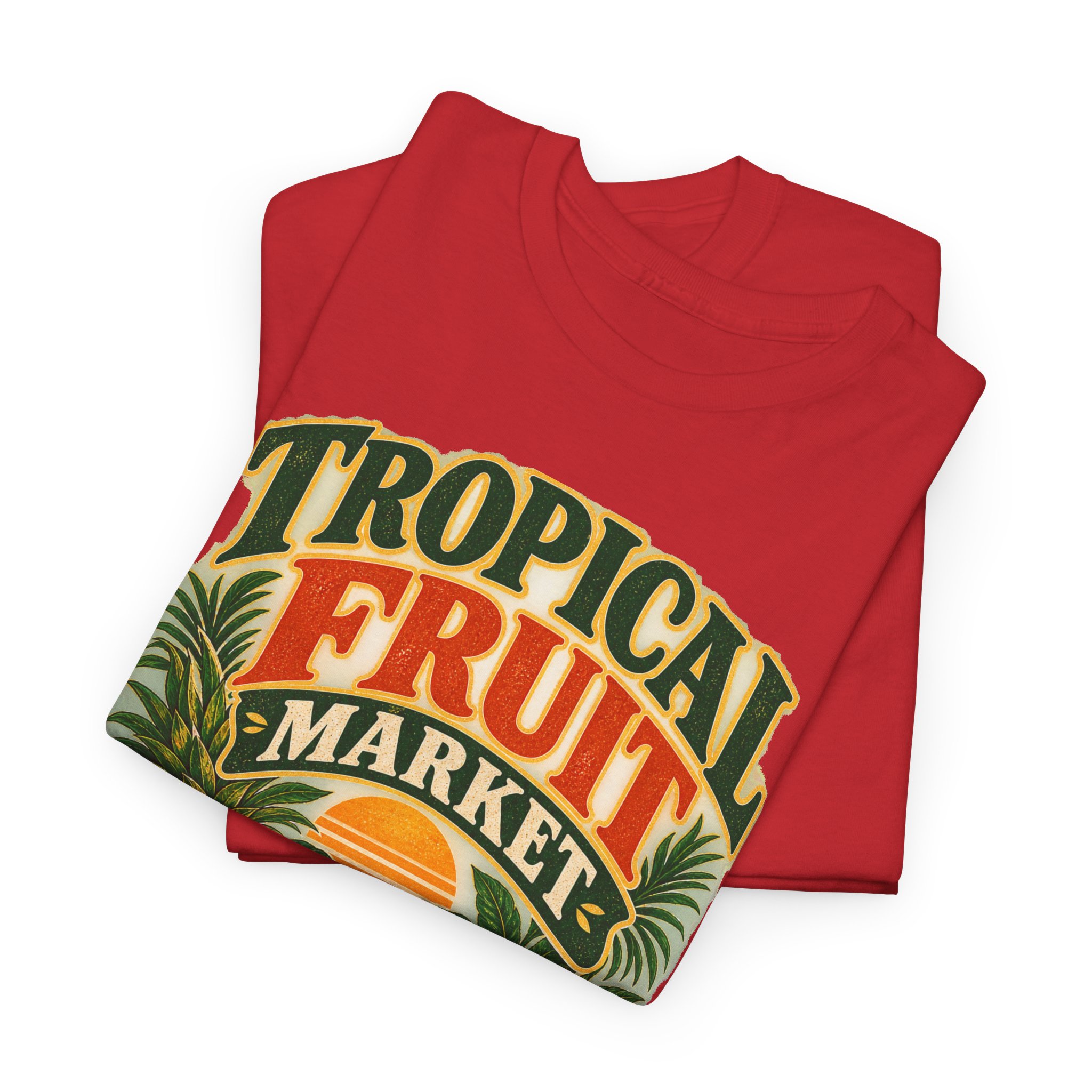 Tropical Fruit Market Graphic T-Shirt - Image 23