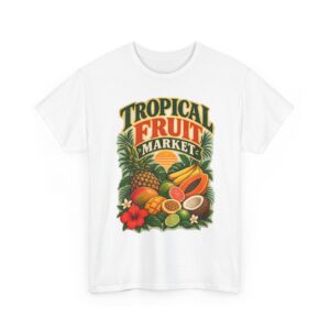 Tropical Fruit Market Graphic T-Shirt