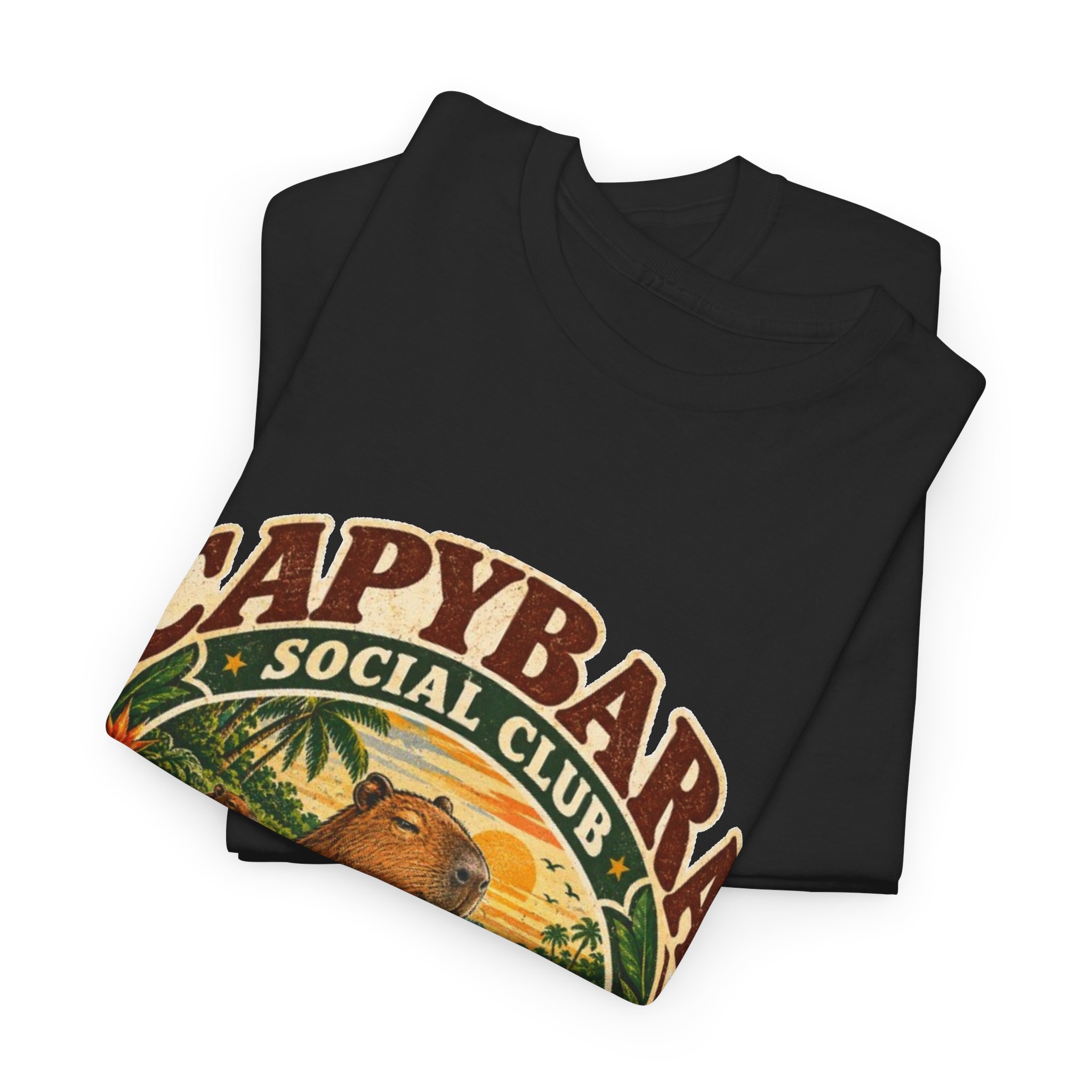 Capybara Social Club Graphic T-Shirt - Image 7