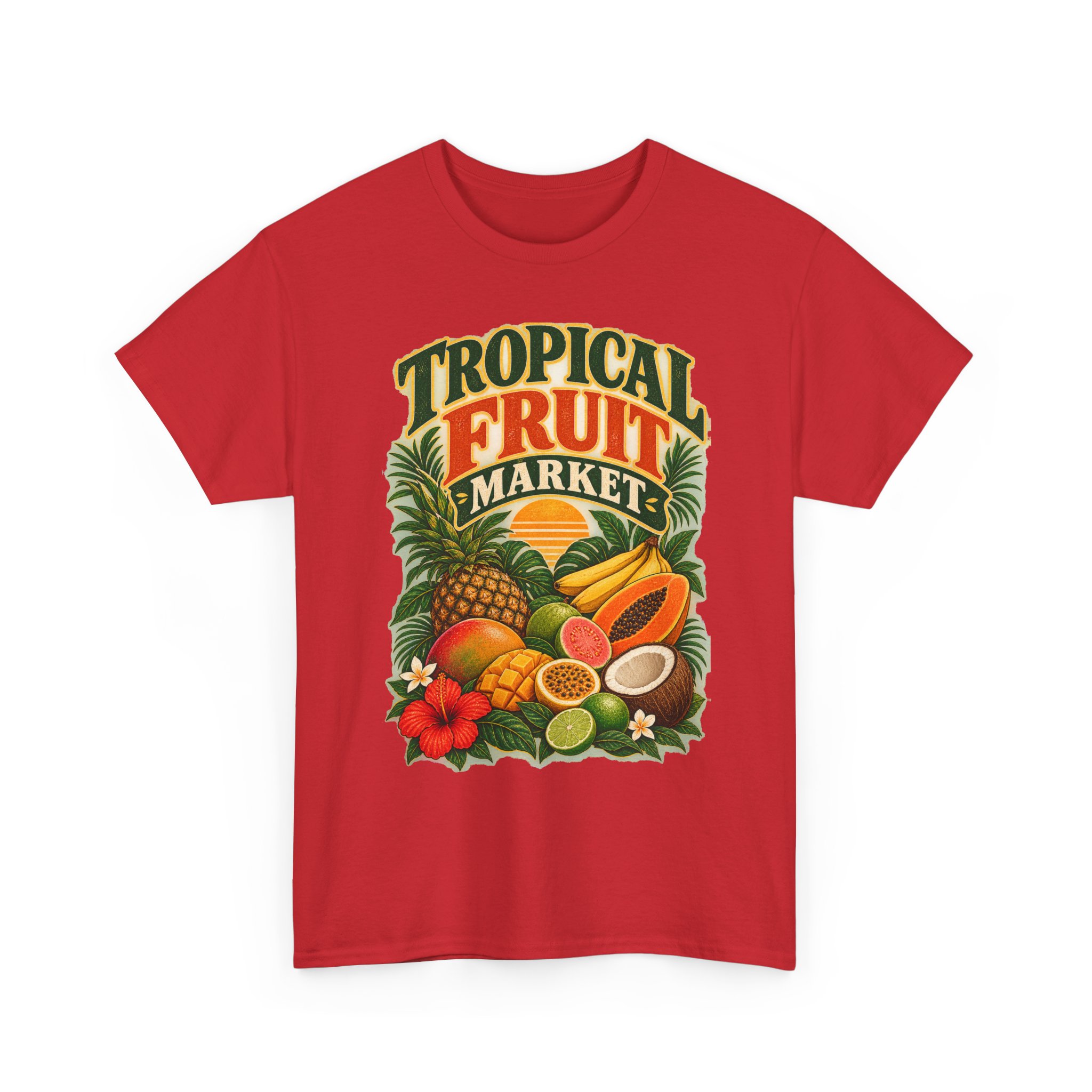 Tropical Fruit Market Graphic T-Shirt - Image 21