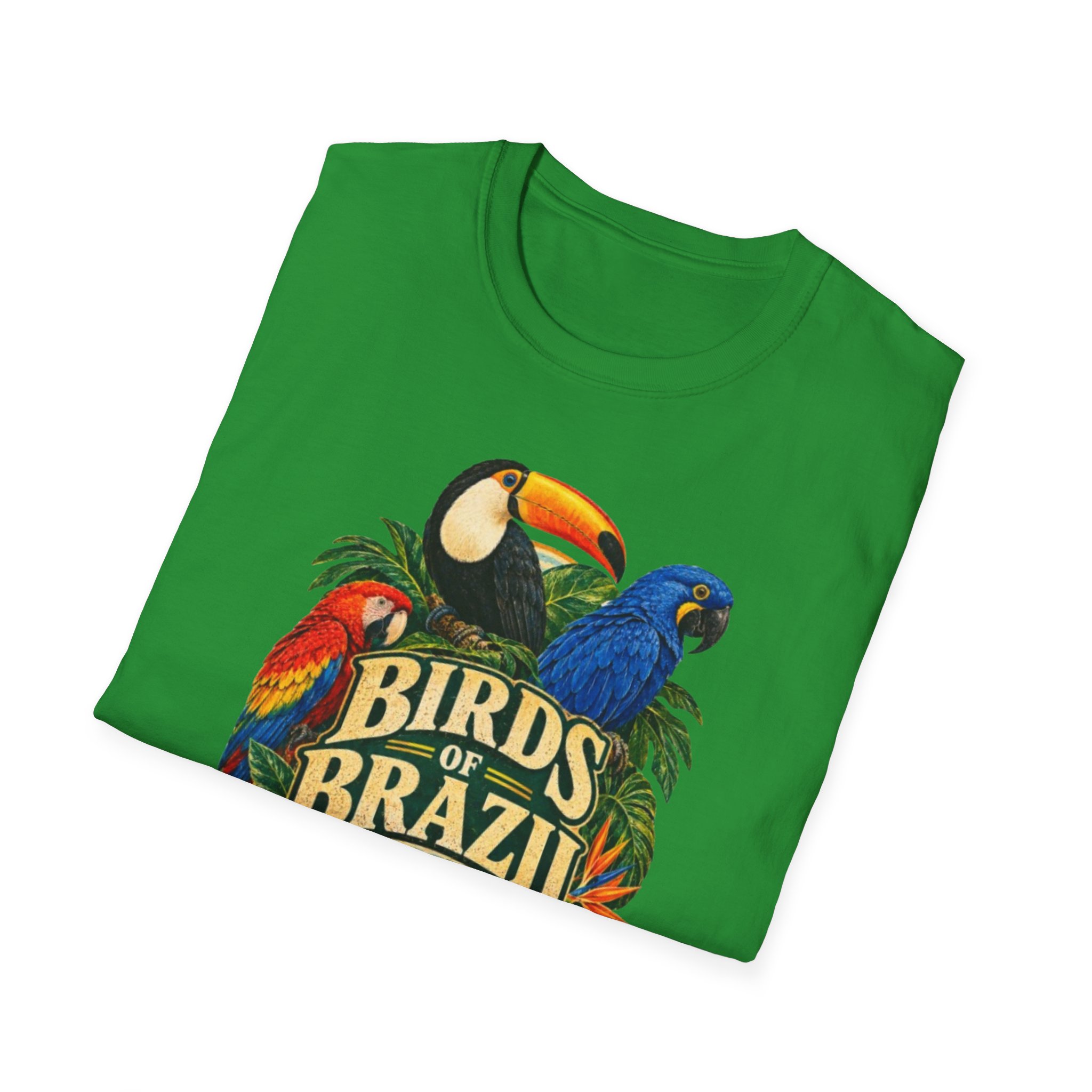 Birds of Brazil Tropical Bird T-Shirt - Image 16