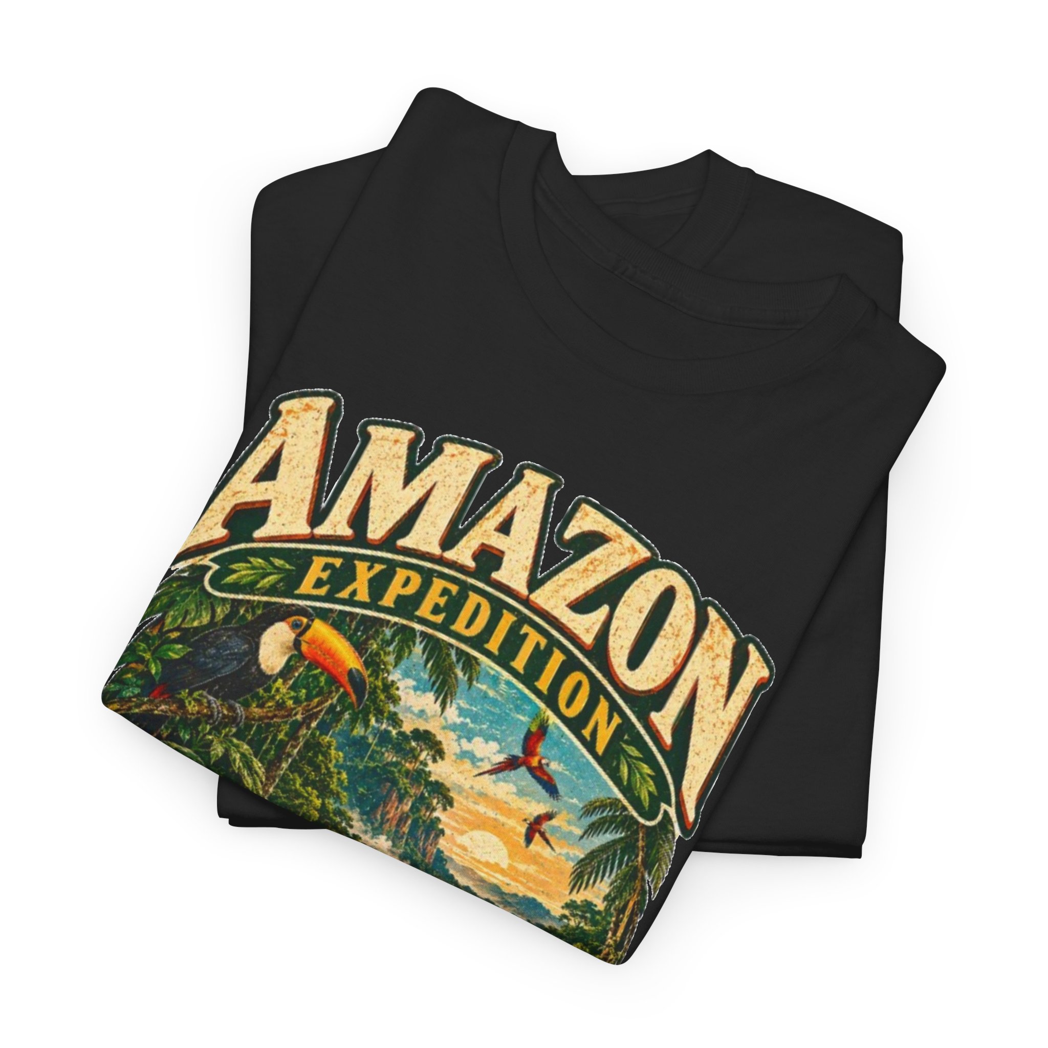 Amazon Expedition Wildlife Adventure T-Shirt - Image 7