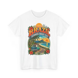 Brazil Summer Road Trip Graphic T-Shirt
