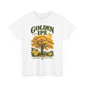 Golden Ipe Brazilian Native Tree Graphic T-Shirt