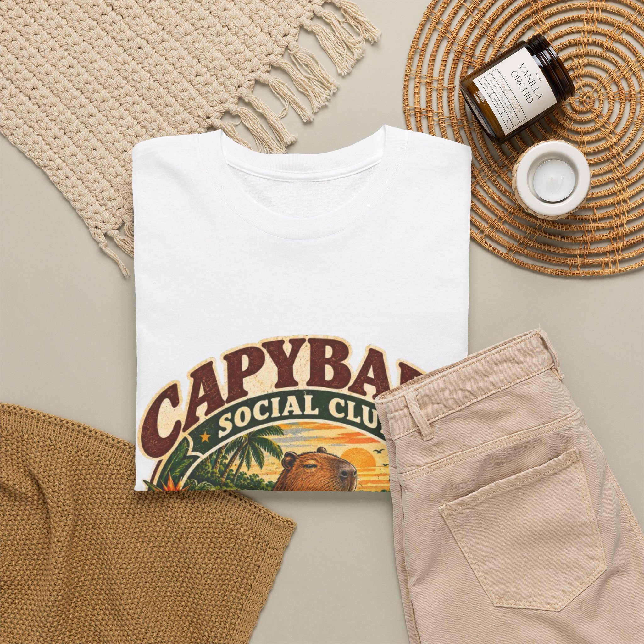 Capybara Social Club Graphic T-Shirt - Image 4