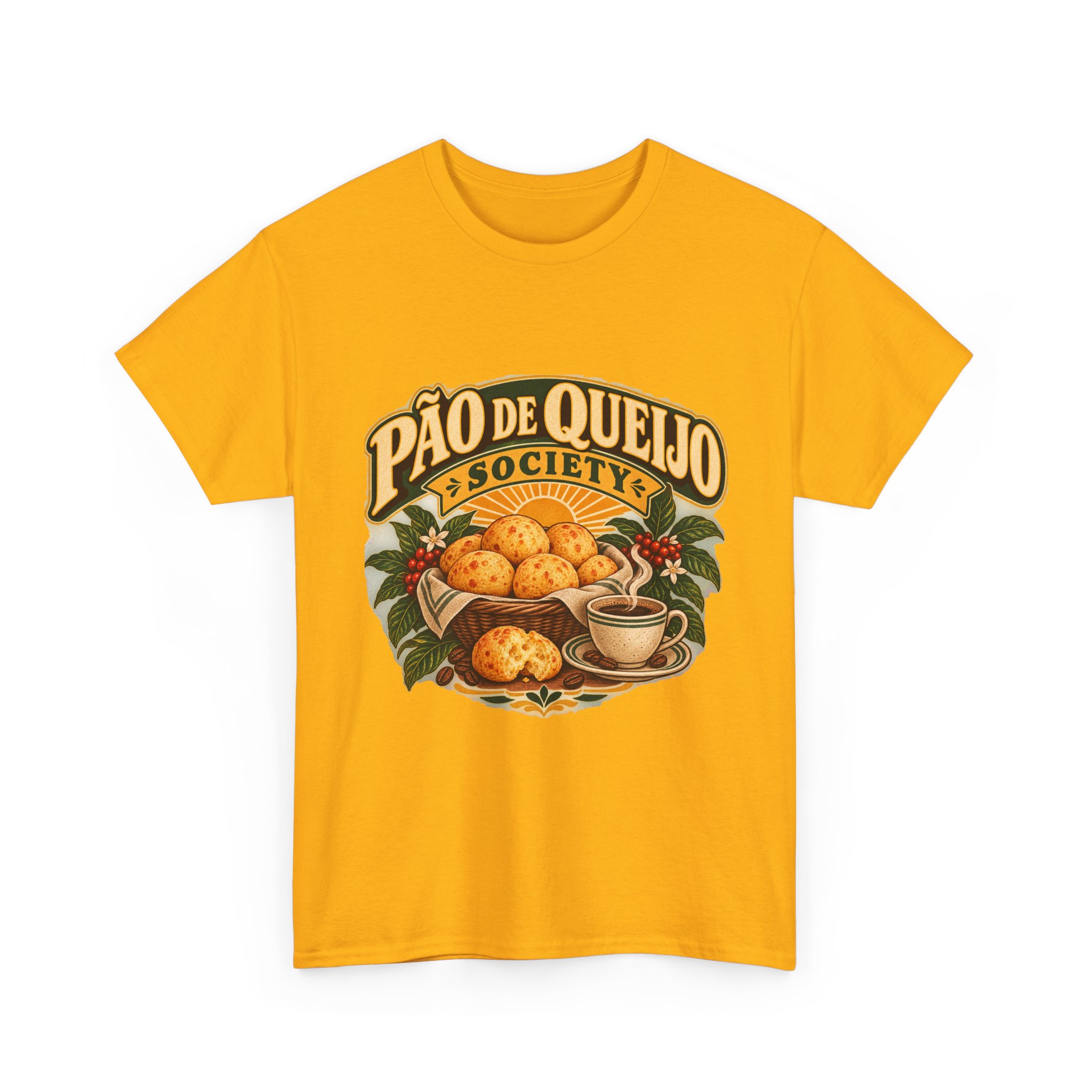 Pão de Queijo & Society Brazilian Cheese Bread Graphic Tee - Image 9