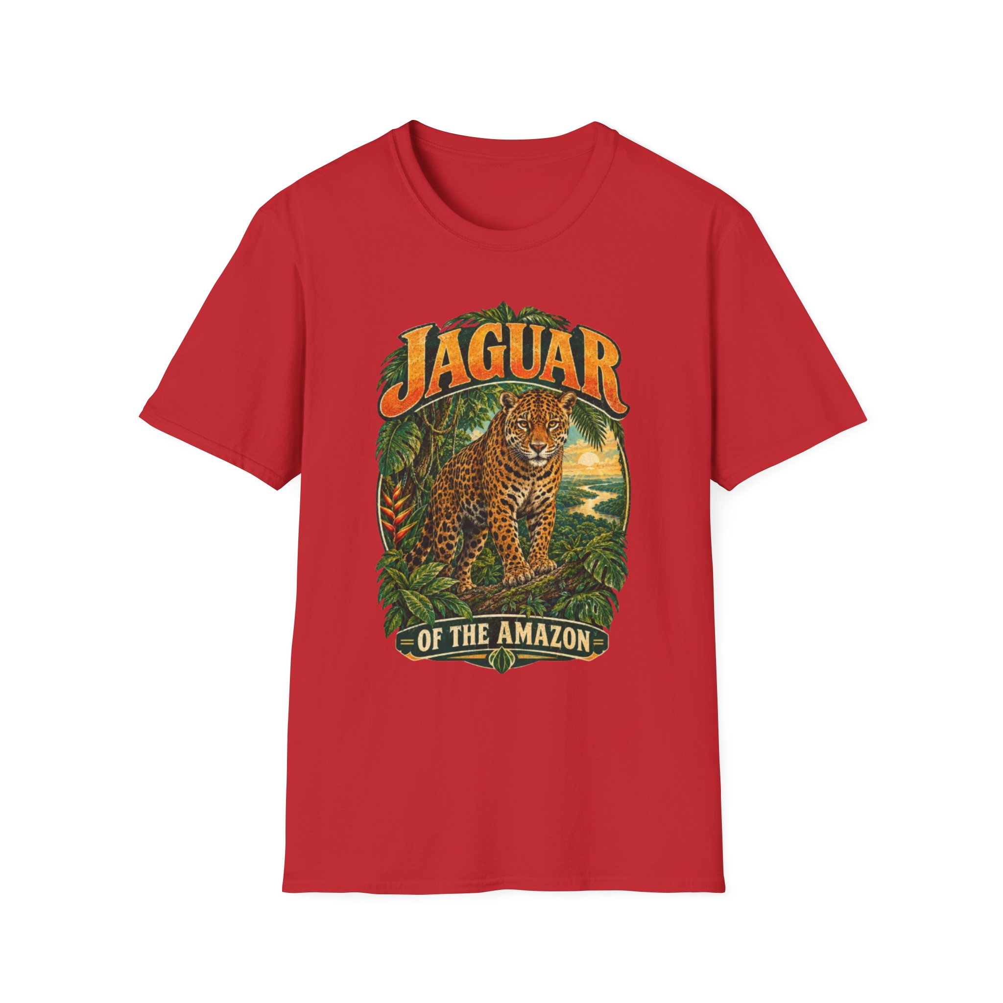 Jaguar of the Amazon Wildlife T-Shirt - Image 21