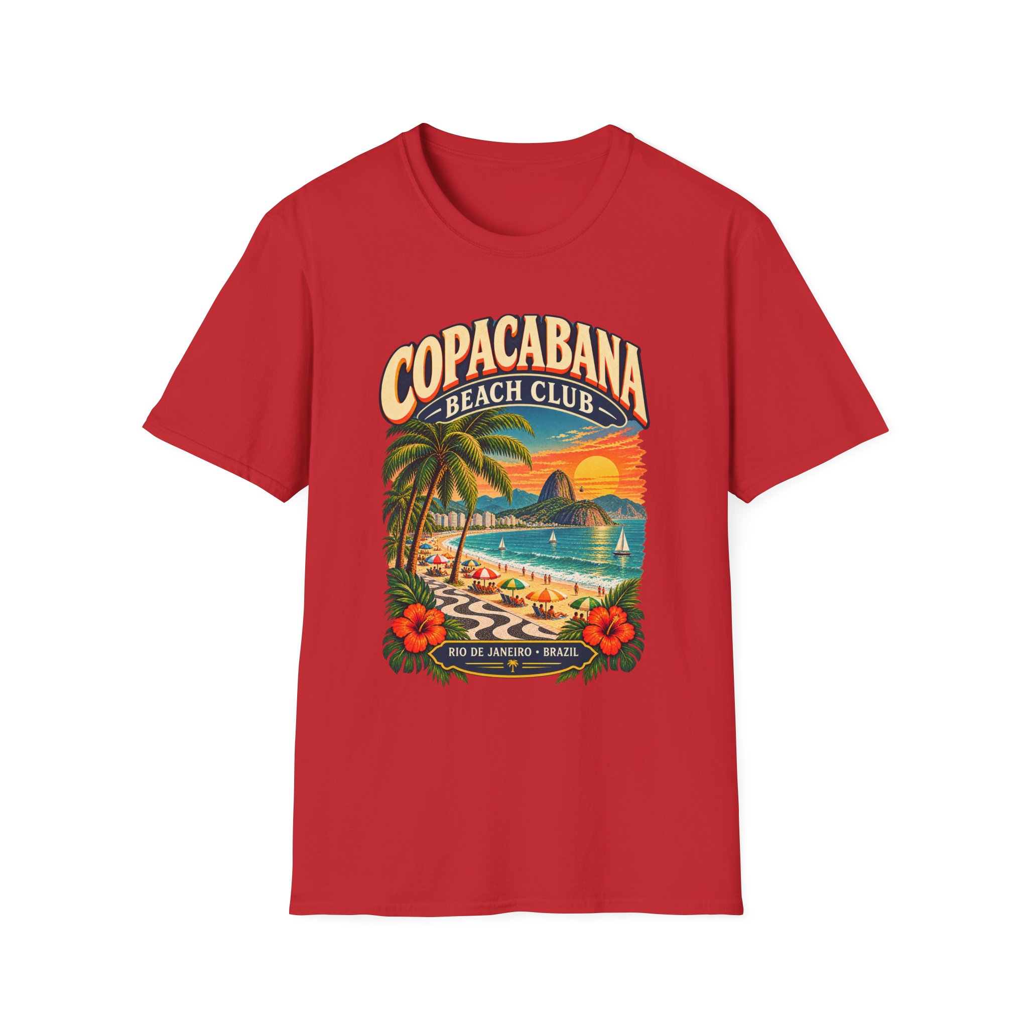 Copacabana Beach Club Tropical Vintage T-Shirt - Image 21