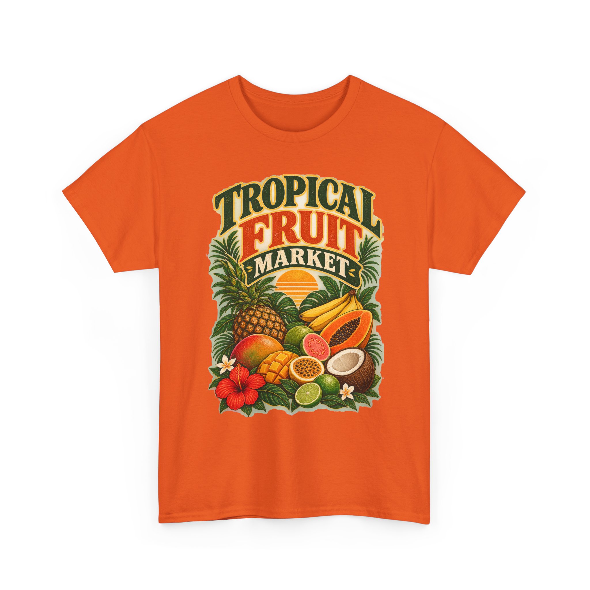 Tropical Fruit Market Graphic T-Shirt - Image 9