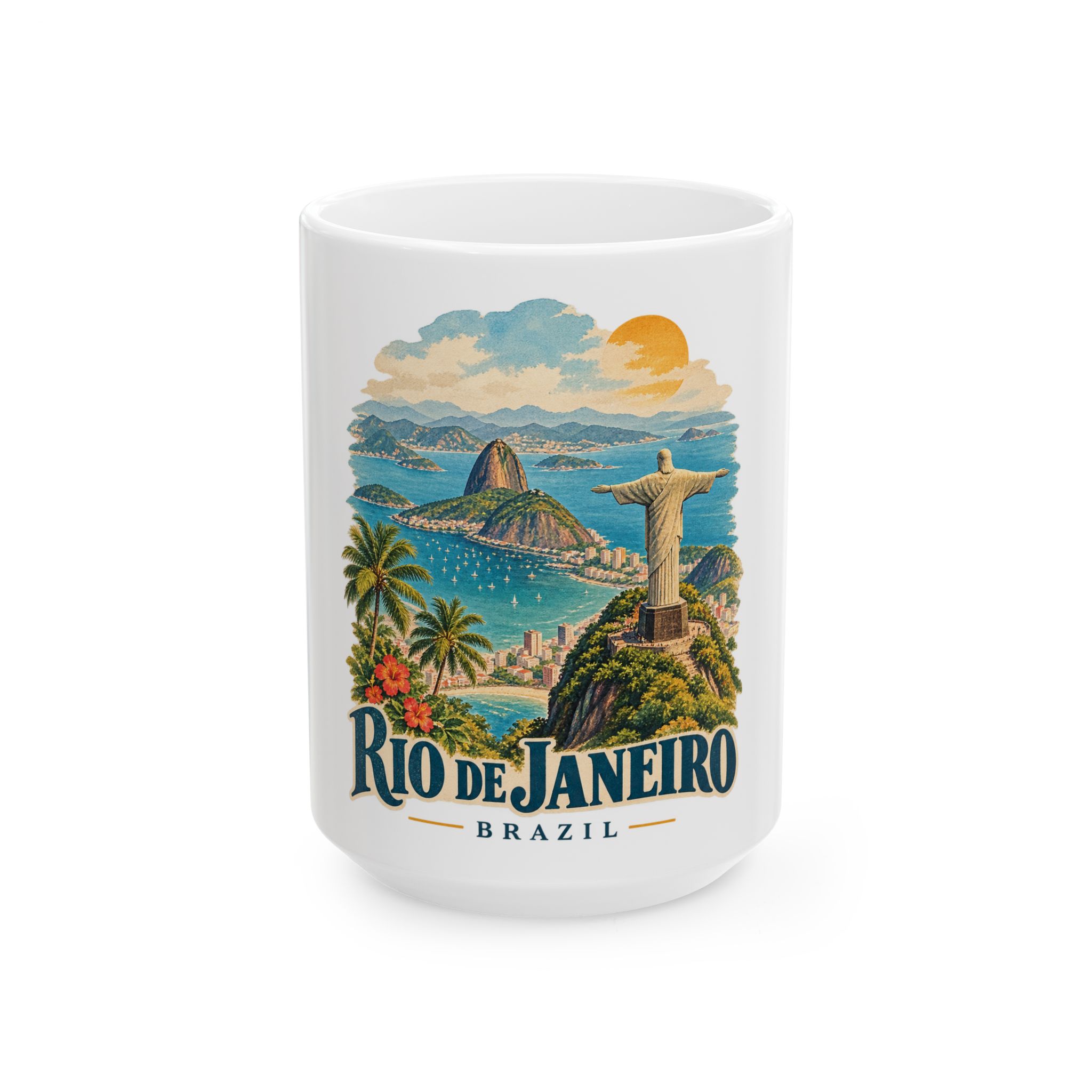 Rio de Janeiro Brazil Travel Souvenir Ceramic Mug - Image 5