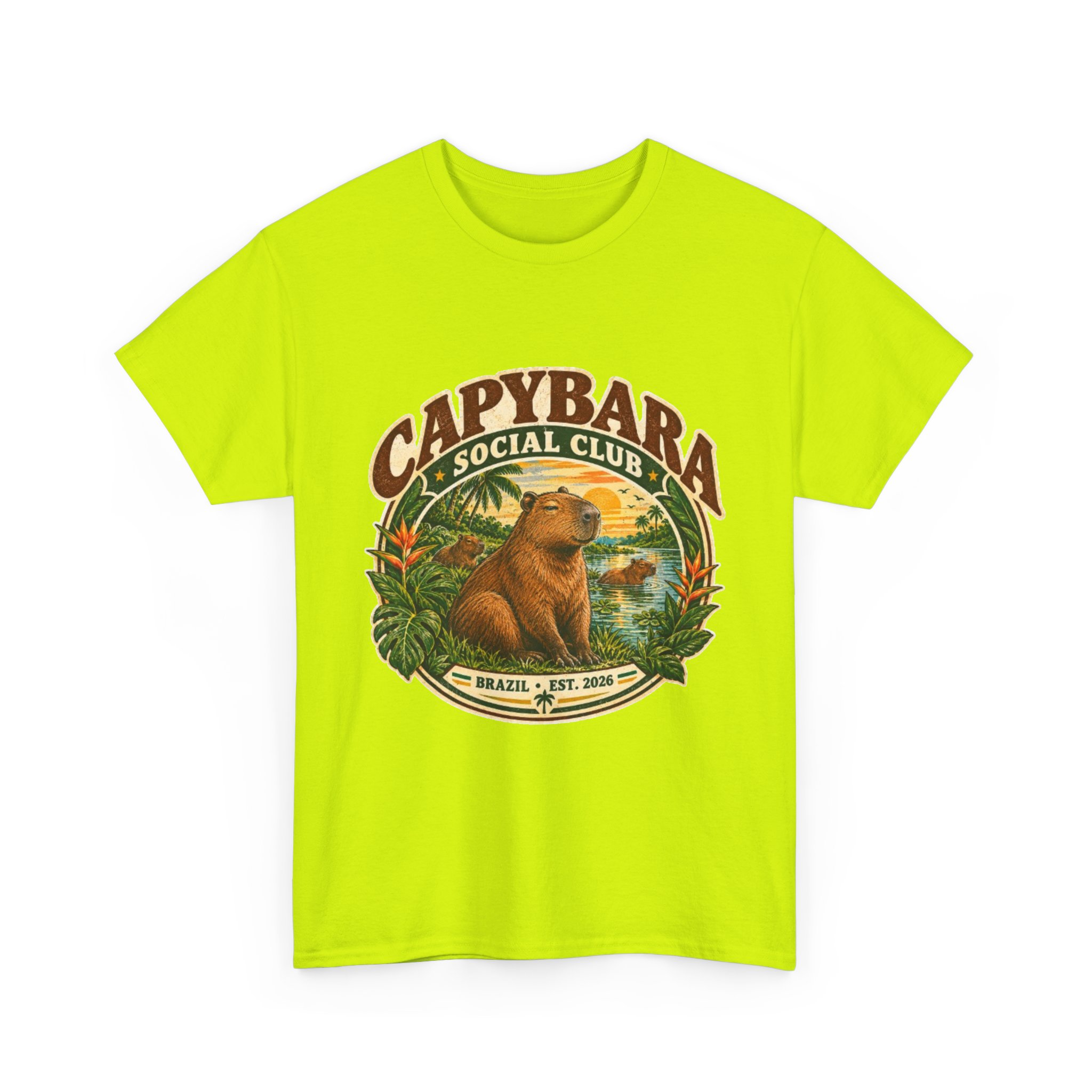 Capybara Social Club Graphic T-Shirt - Image 9