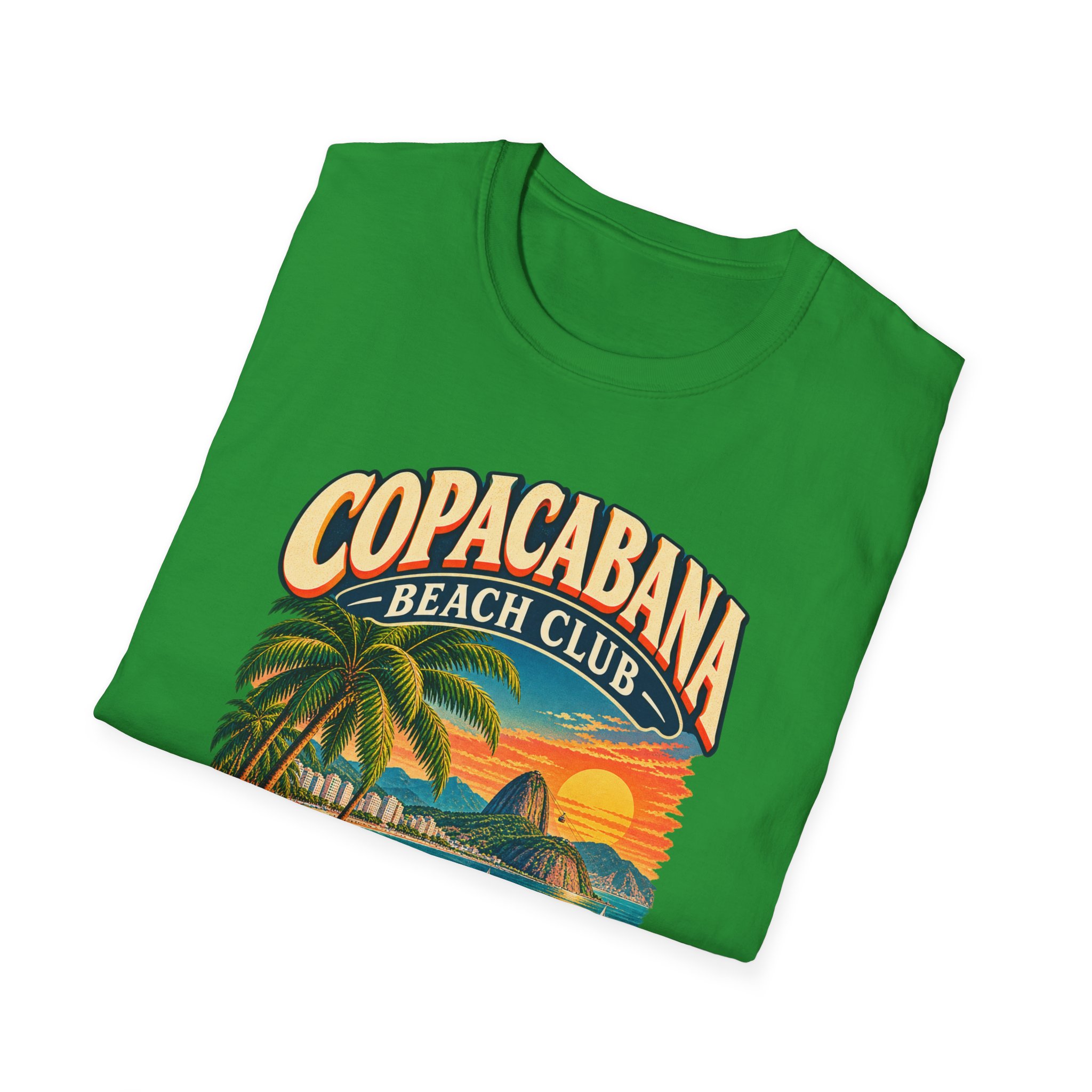 Copacabana Beach Club Tropical Vintage T-Shirt - Image 16