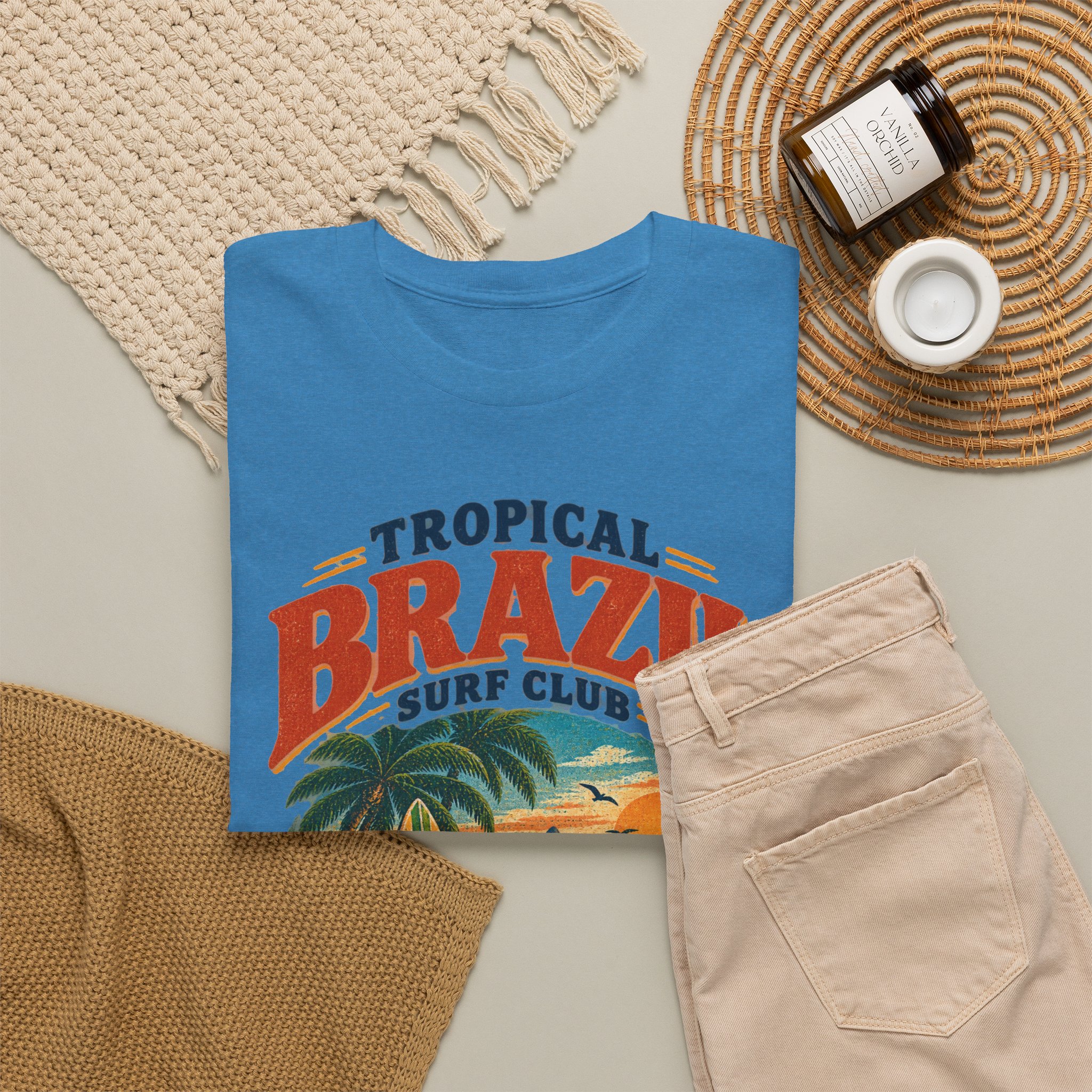 Tropical Brazil Surf Club Rio de Janeiro Graphic Tee - Image 20