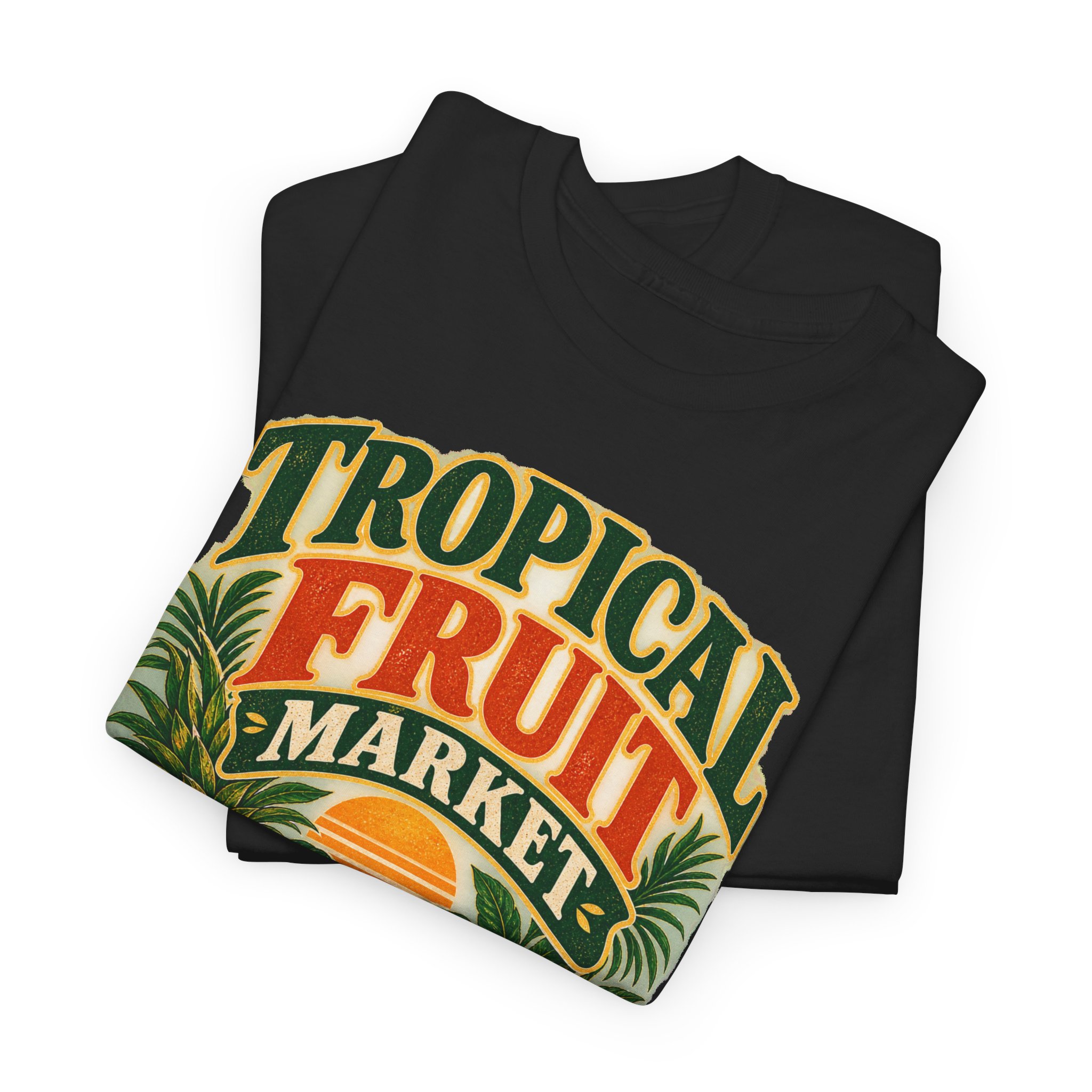 Tropical Fruit Market Graphic T-Shirt - Image 7
