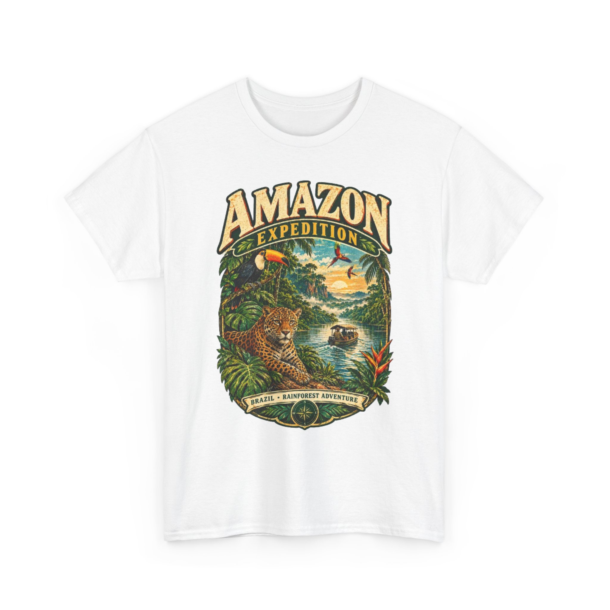 Amazon Expedition Wildlife Adventure T-Shirt