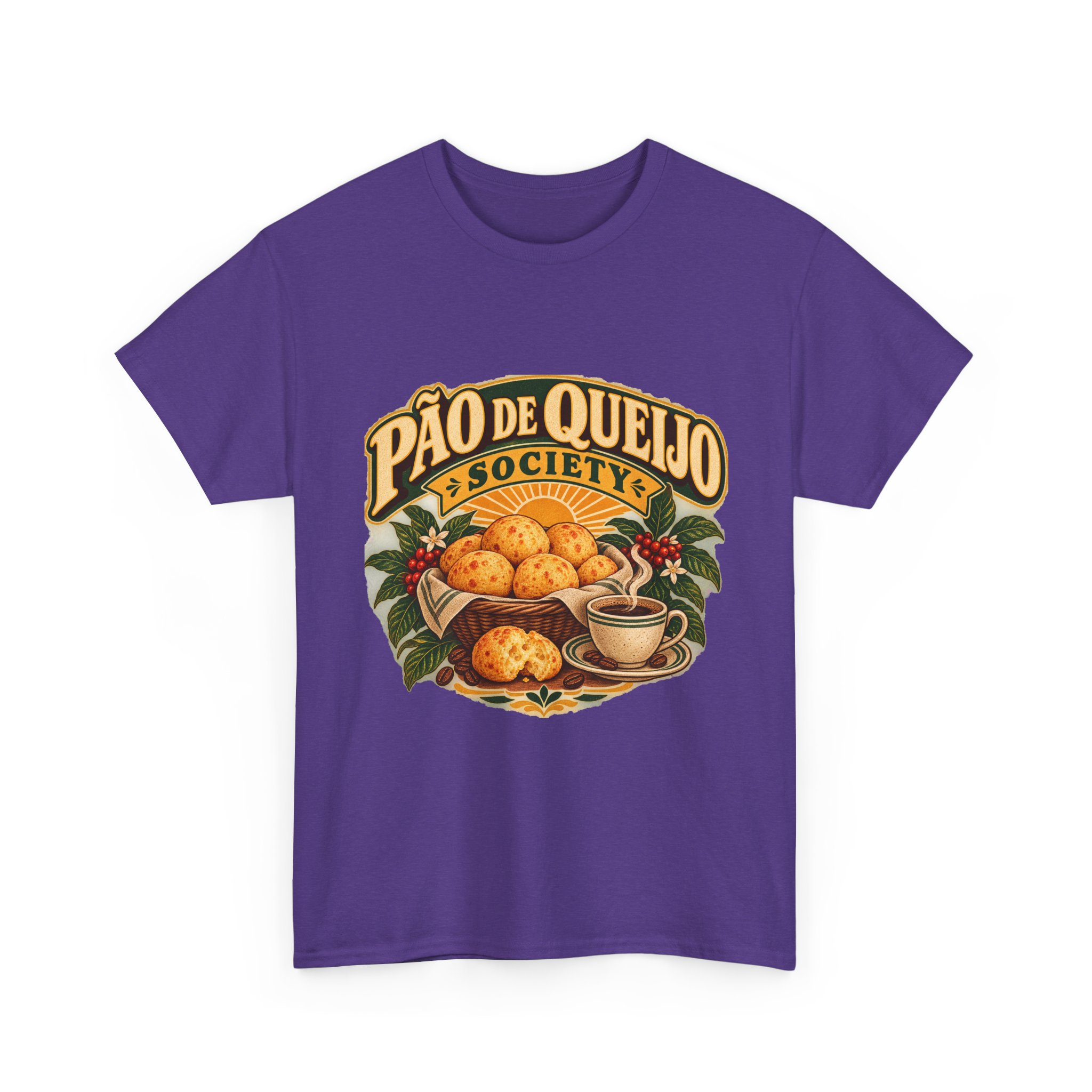 Pão de Queijo & Society Brazilian Cheese Bread Graphic Tee - Image 17