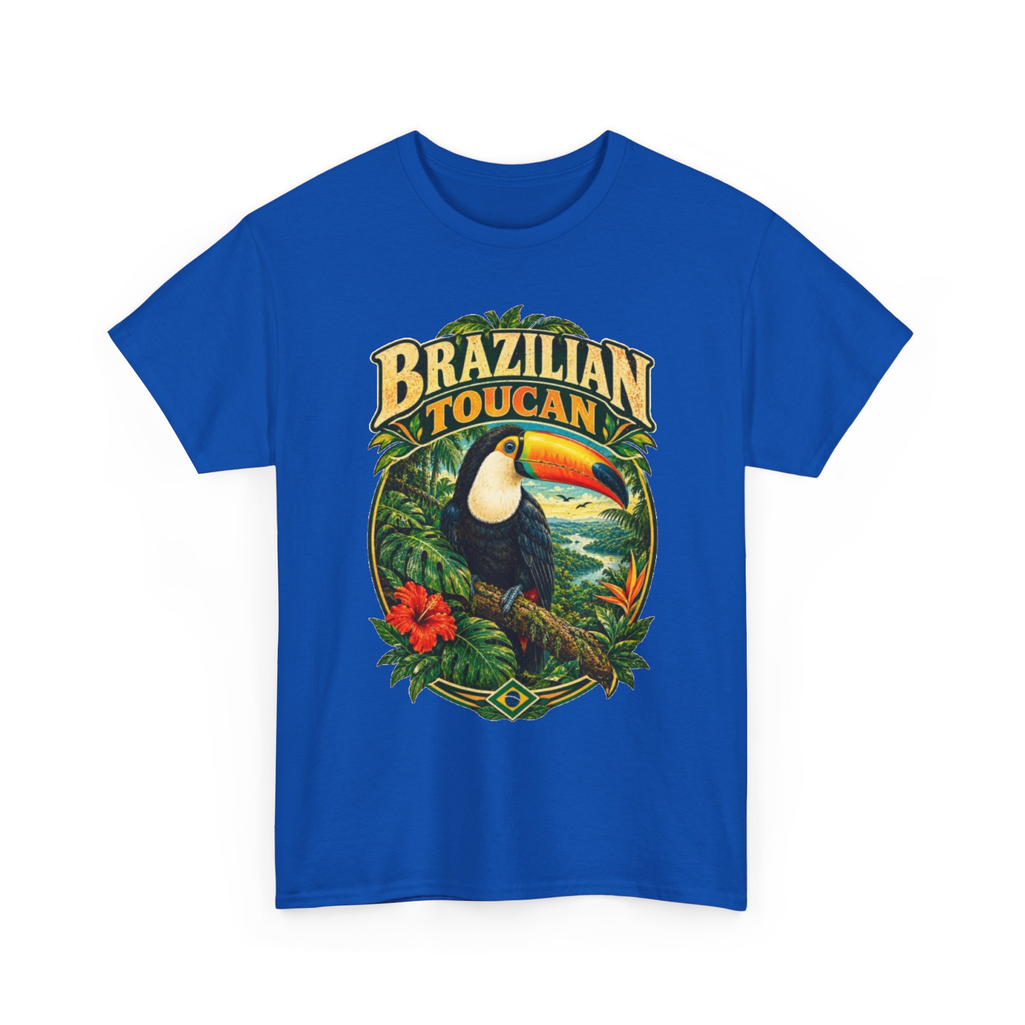 Brazilian Toucan Tropical Bird T-Shirt - Image 17