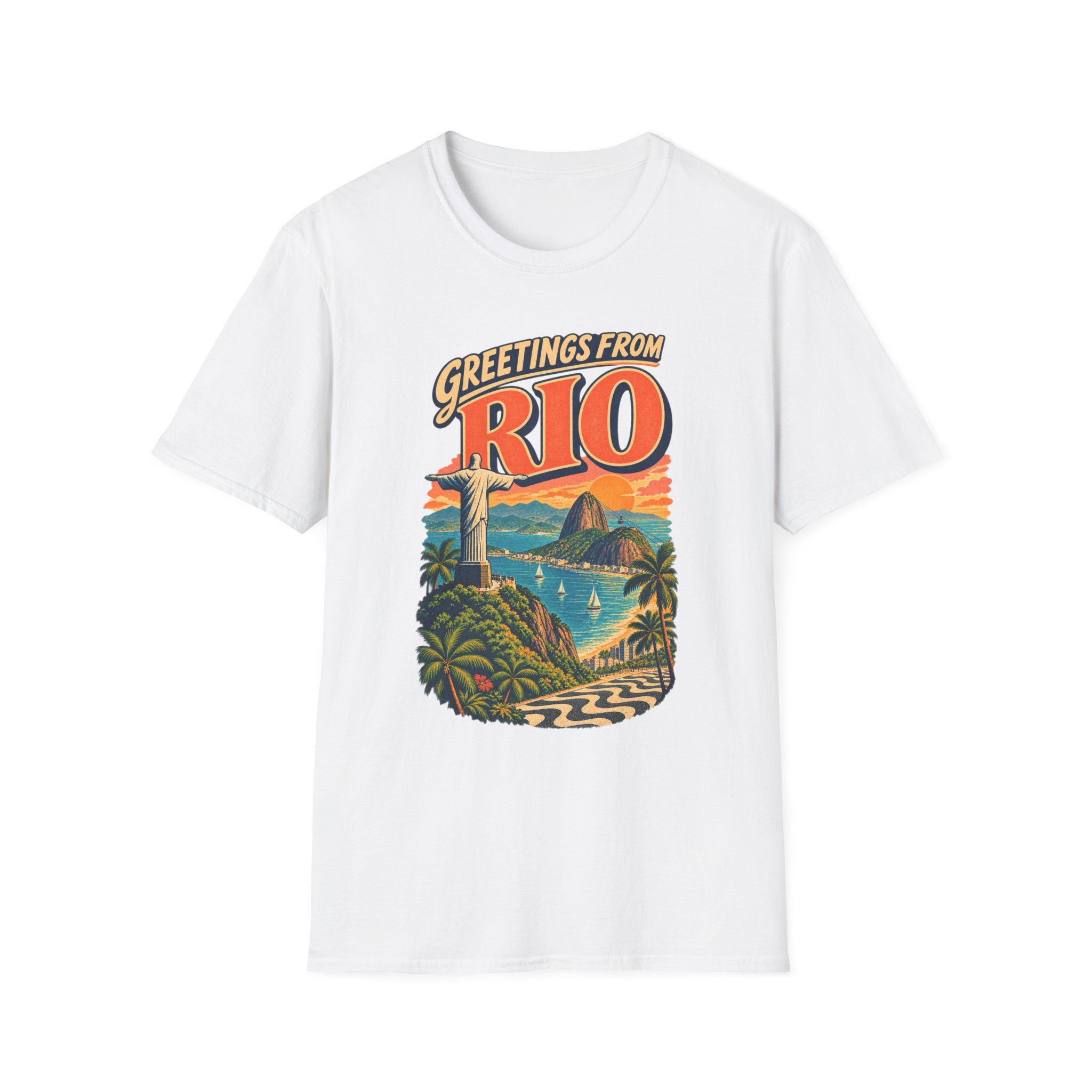 Greetings from Rio Tropical Vacation T-Shirt
