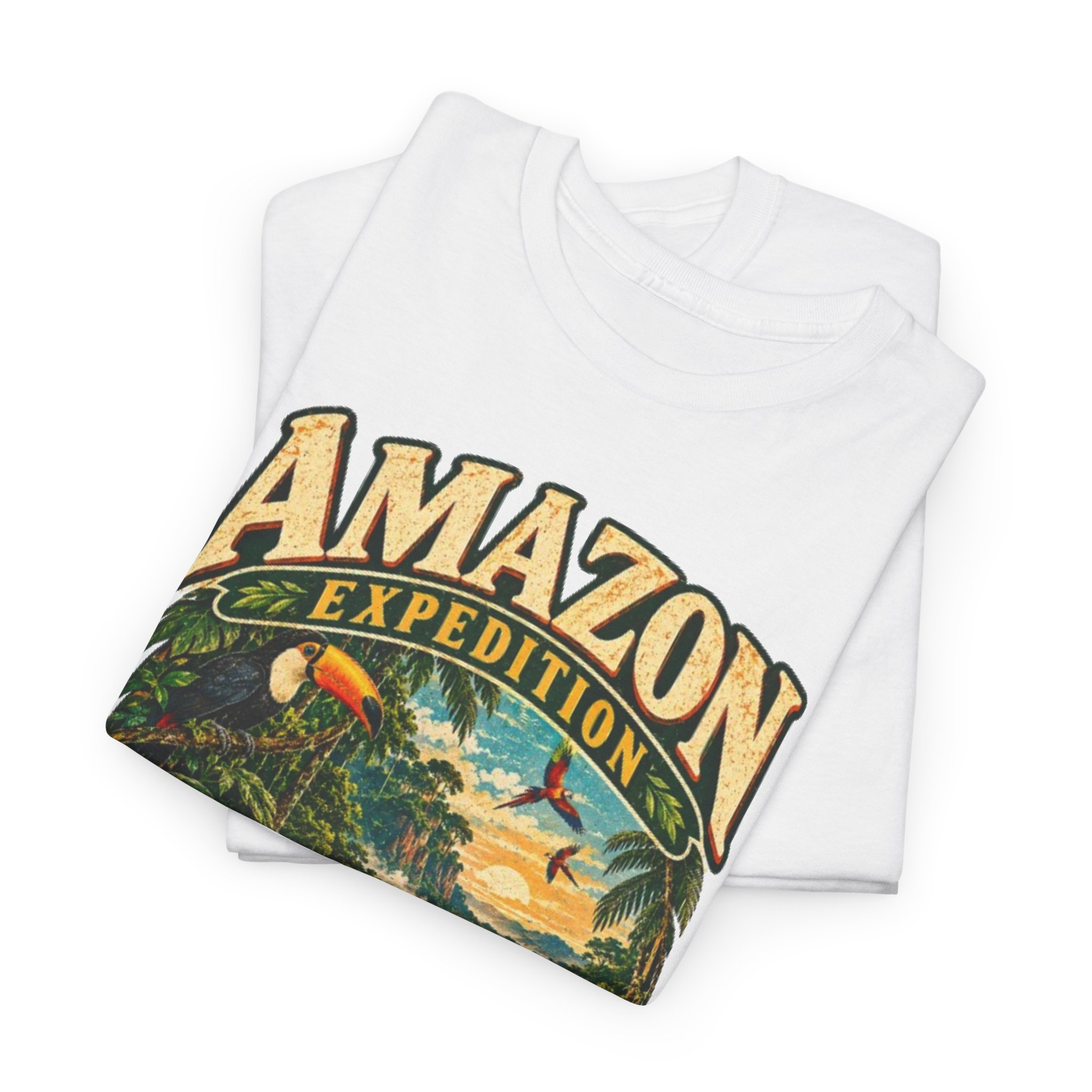 Amazon Expedition Wildlife Adventure T-Shirt - Image 3