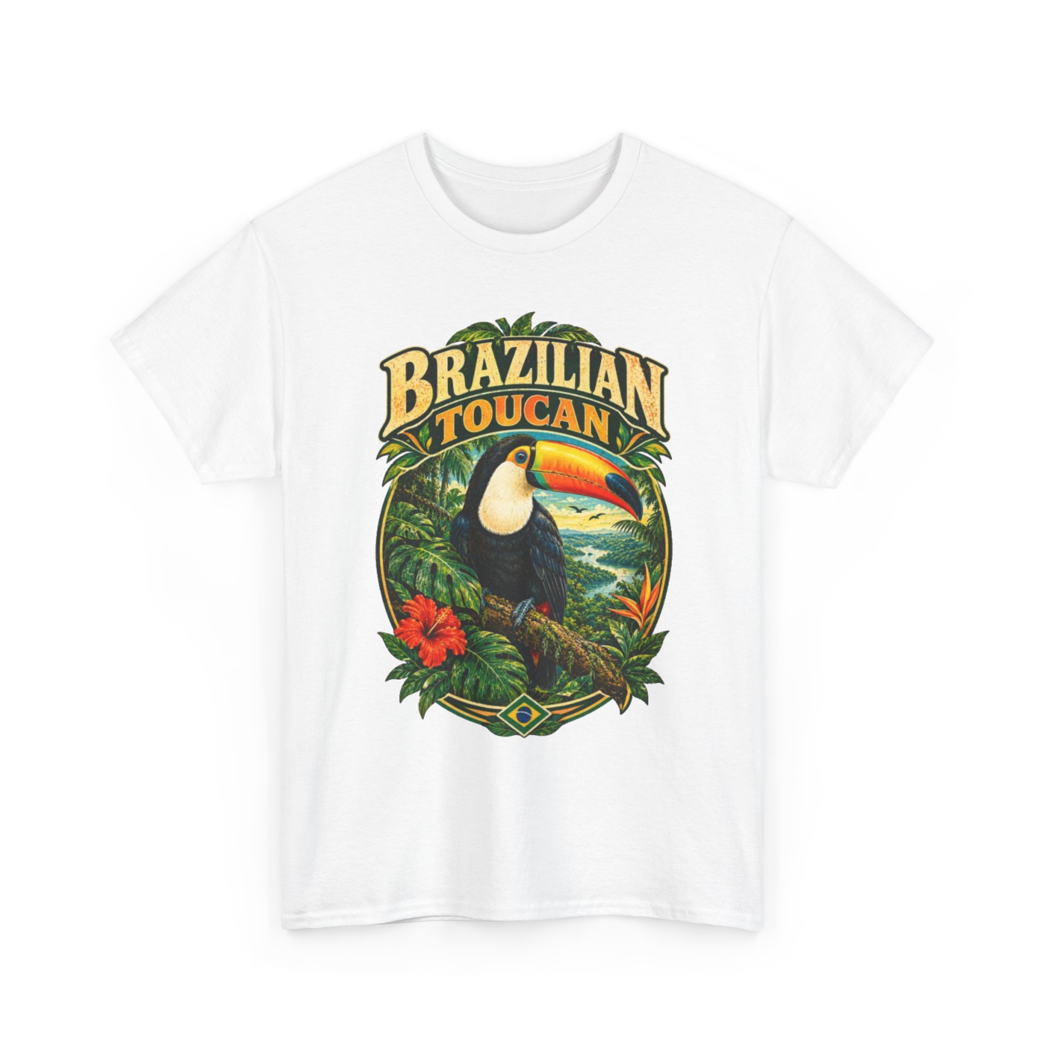 Brazilian Toucan Tropical Bird T-Shirt