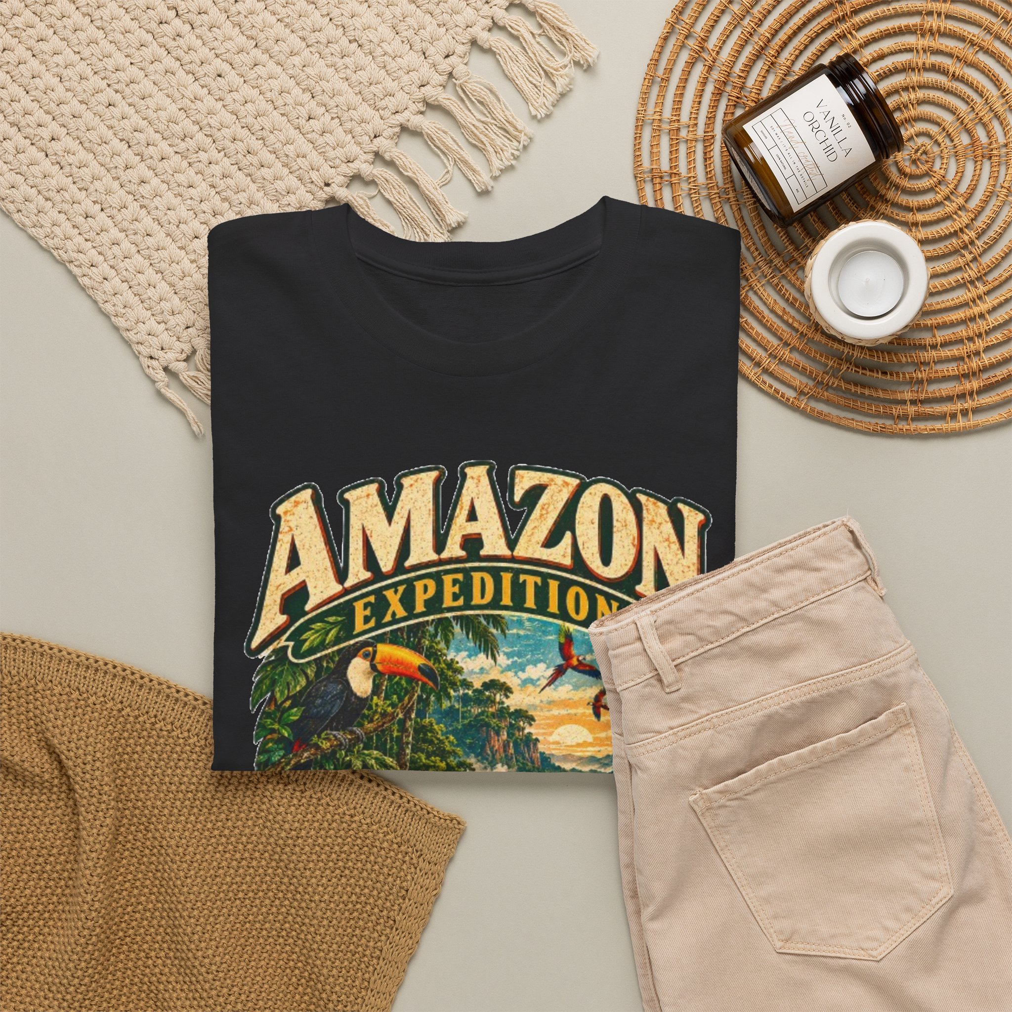 Amazon Expedition Wildlife Adventure T-Shirt - Image 8