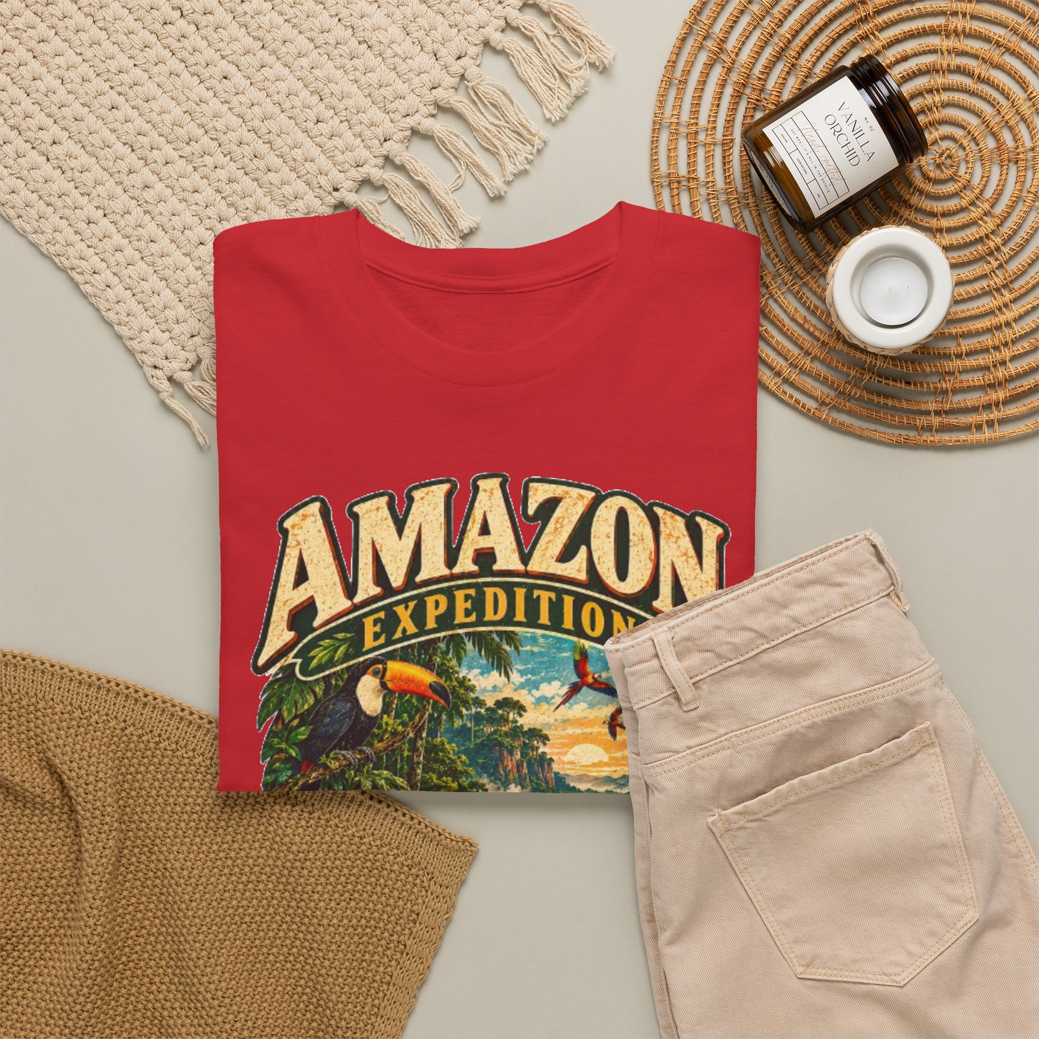 Amazon Expedition Wildlife Adventure T-Shirt - Image 24