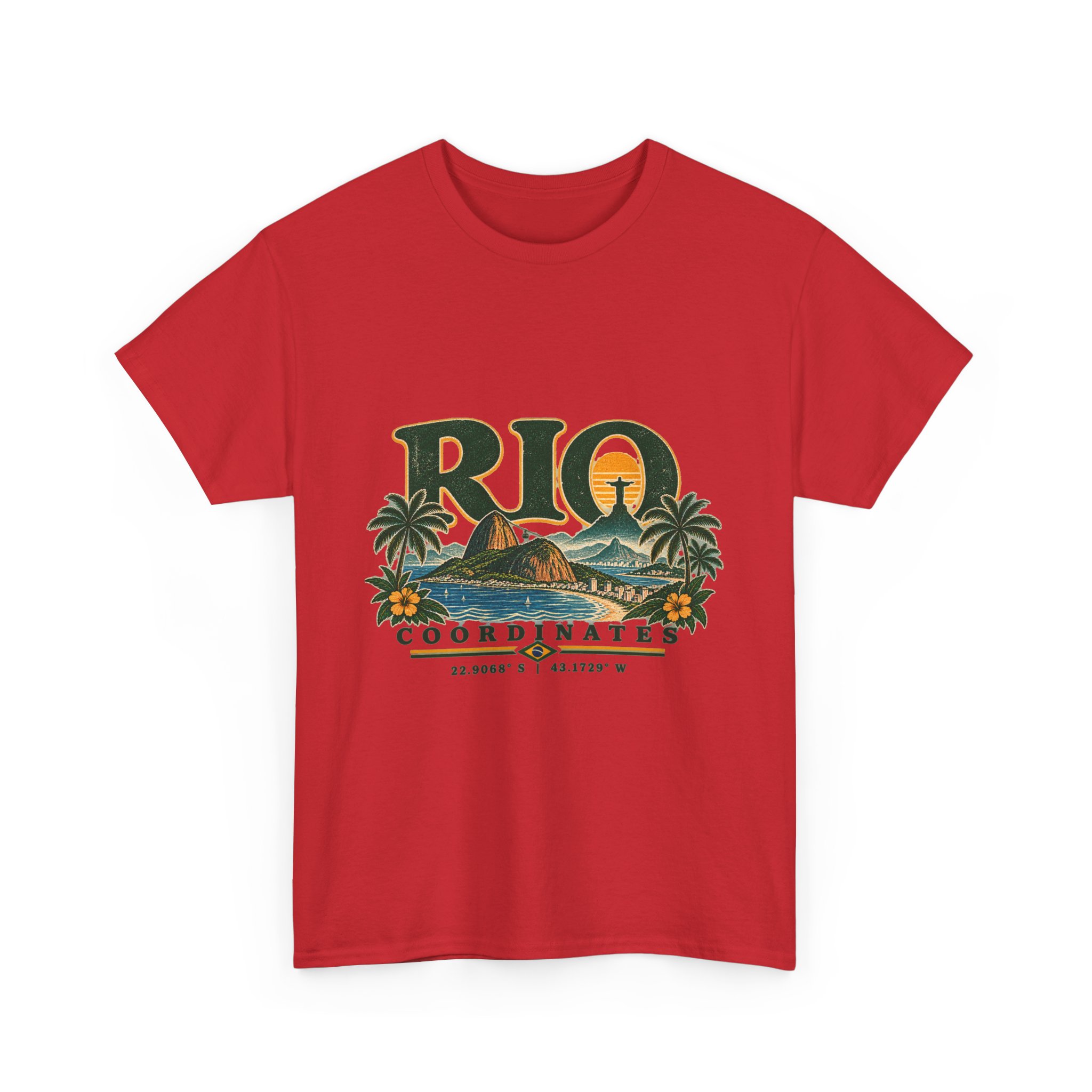 Rio Coordinates Tropical Travel T-Shirt - Image 25