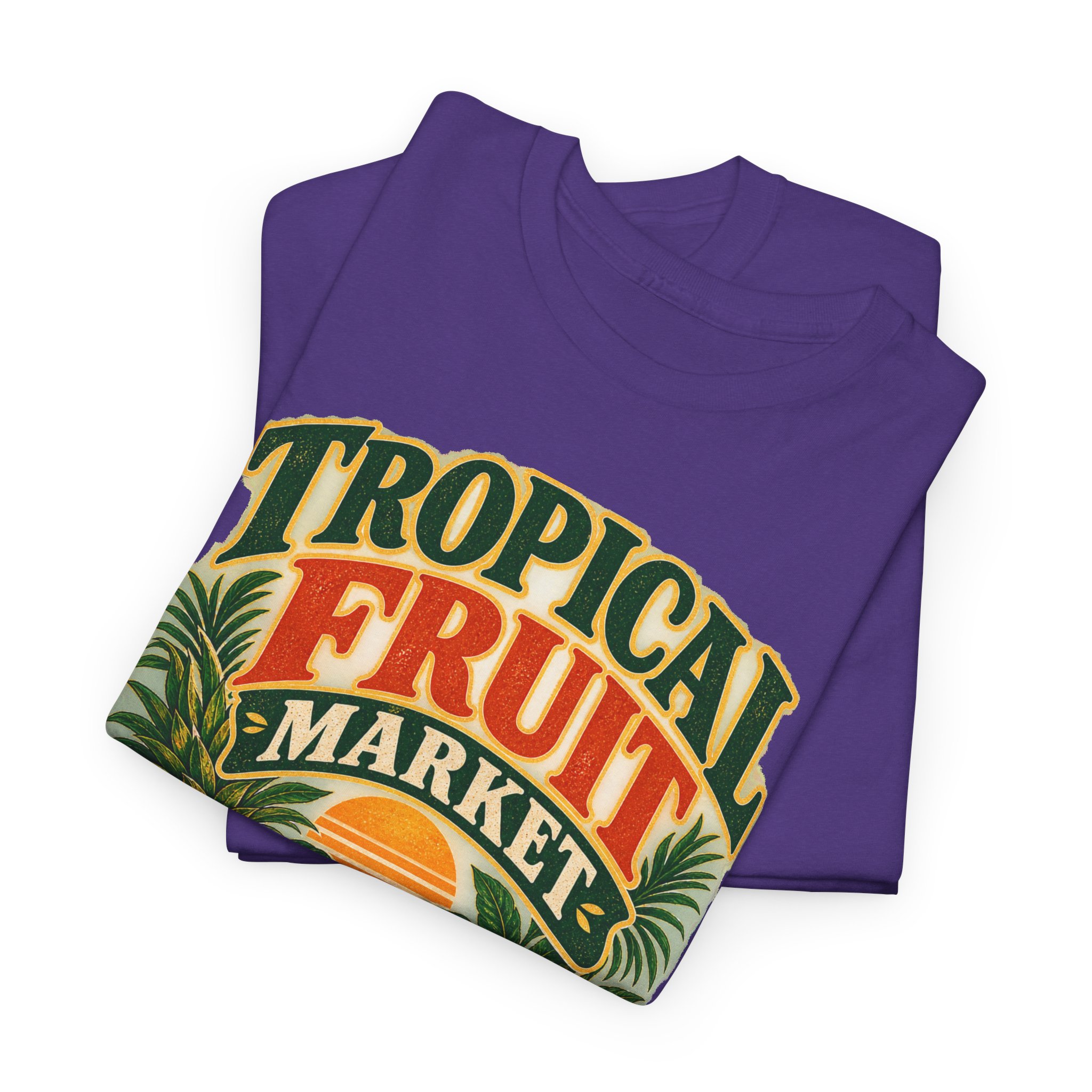 Tropical Fruit Market Graphic T-Shirt - Image 19
