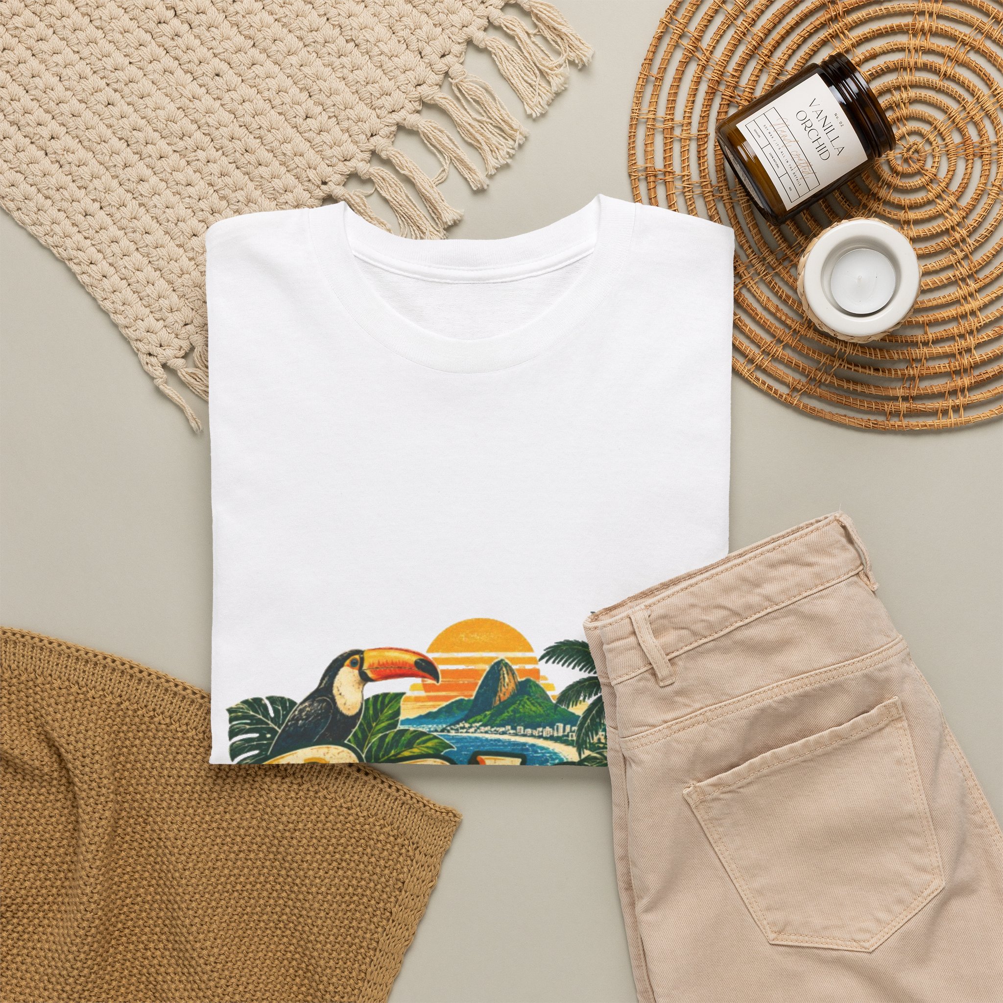 Brasil South America Tropical Travel T-Shirt - Image 4