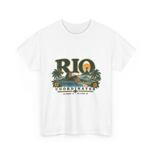 Rio Coordinates Tropical Travel T-Shirt